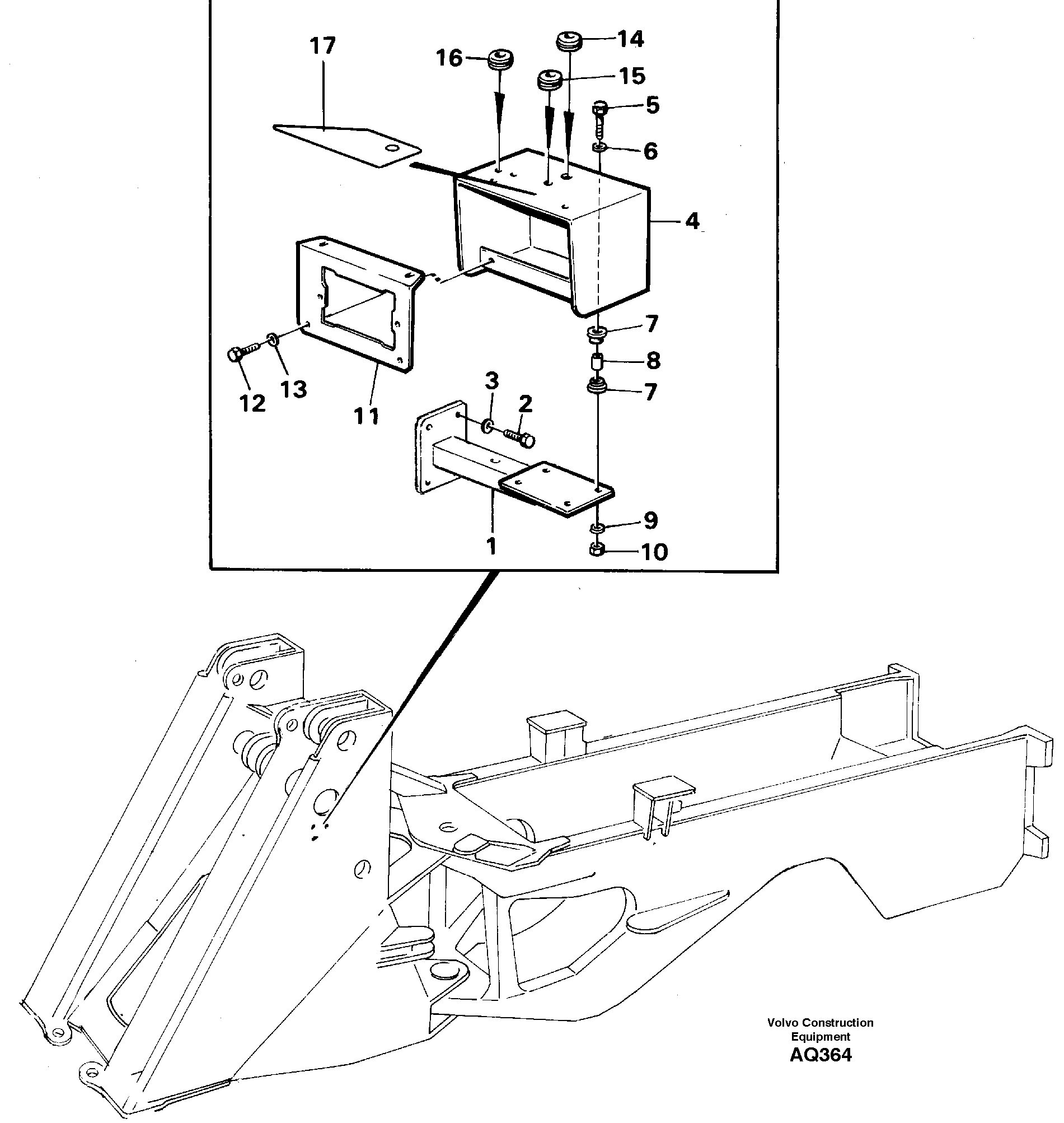 Lamp retainer — volvo parts diagram