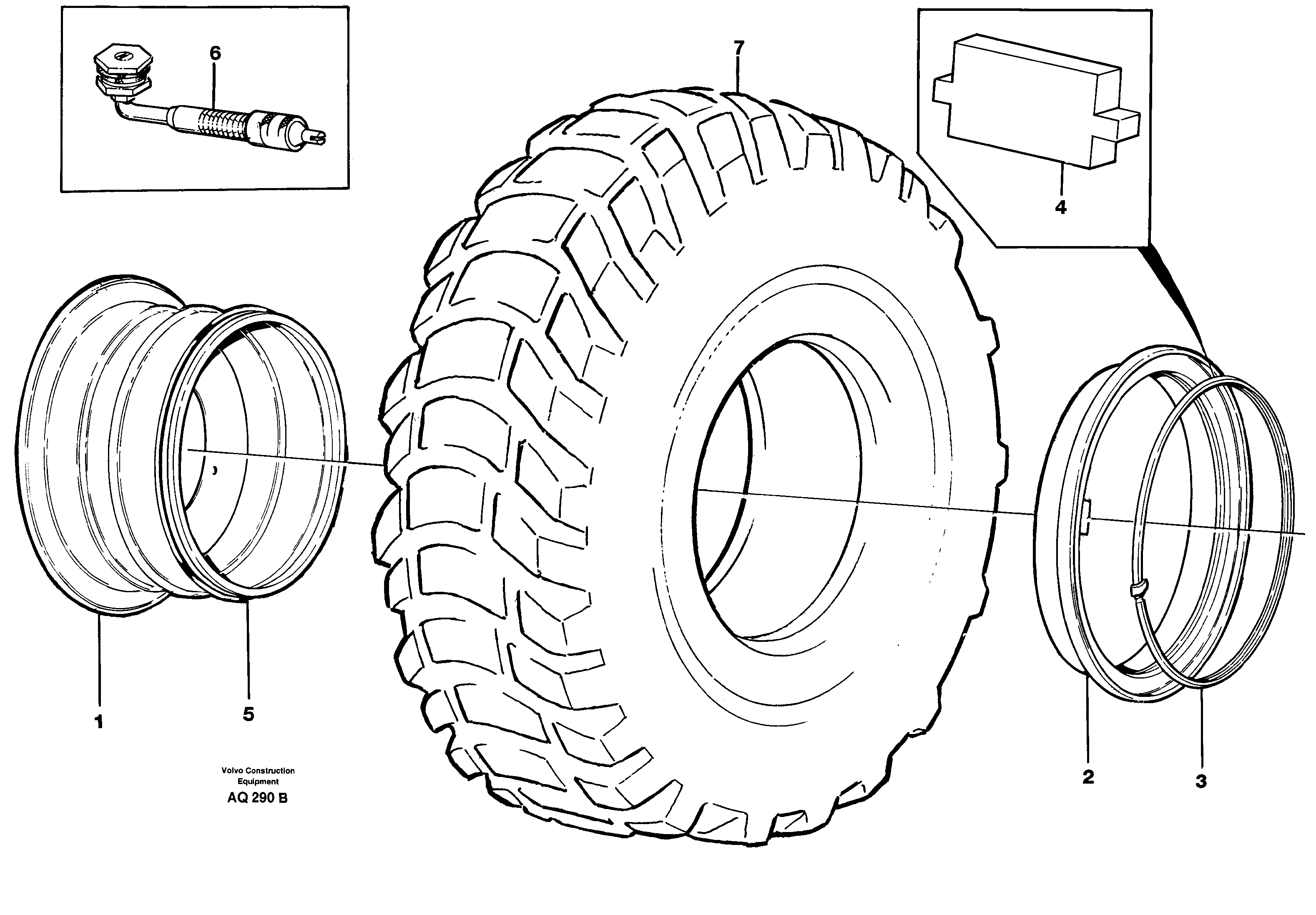 Wheel — volvo parts diagram
