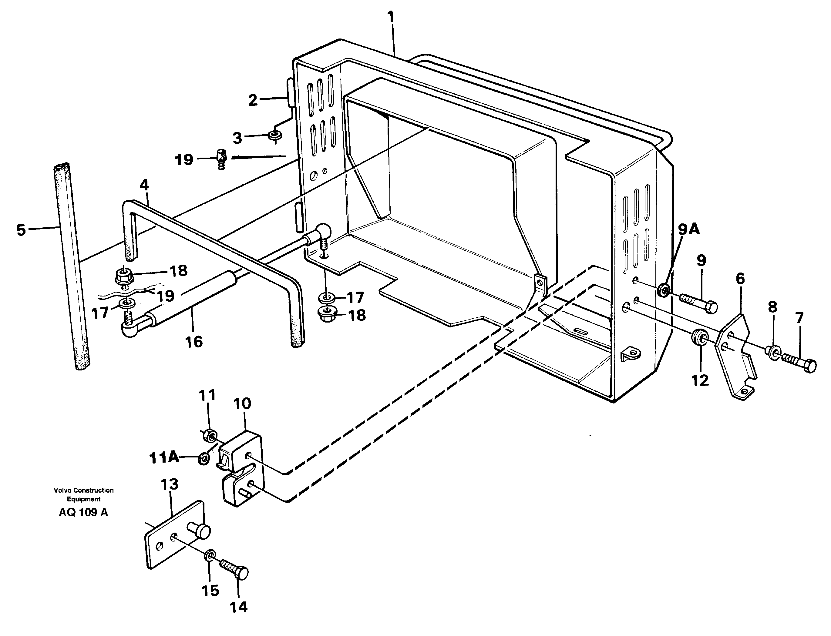 Filter cover — volvo parts diagram