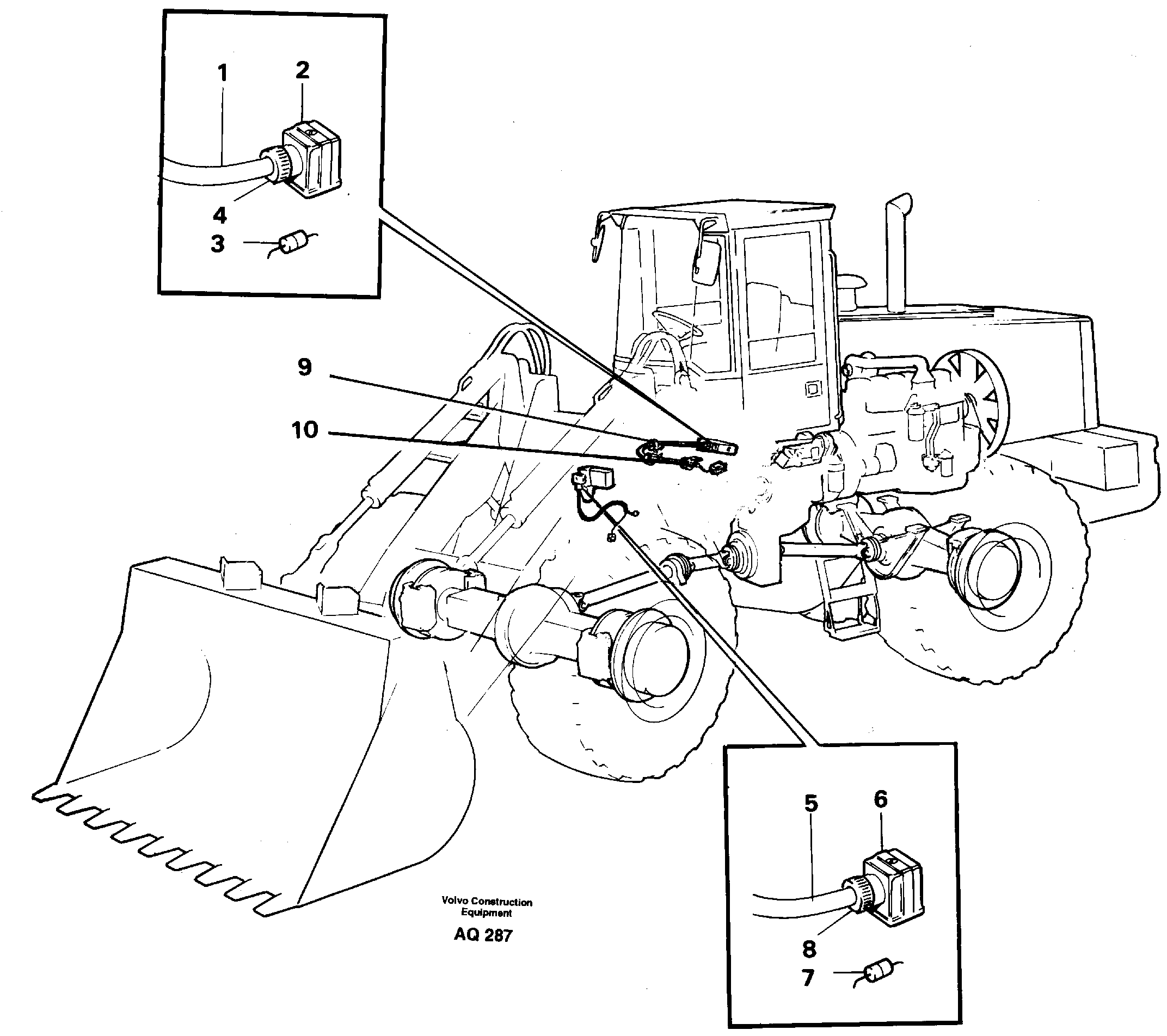 Attachment locking  92970, 92773, 93463 E PROD 93559 L PROD, 93445 — volvo parts diagram