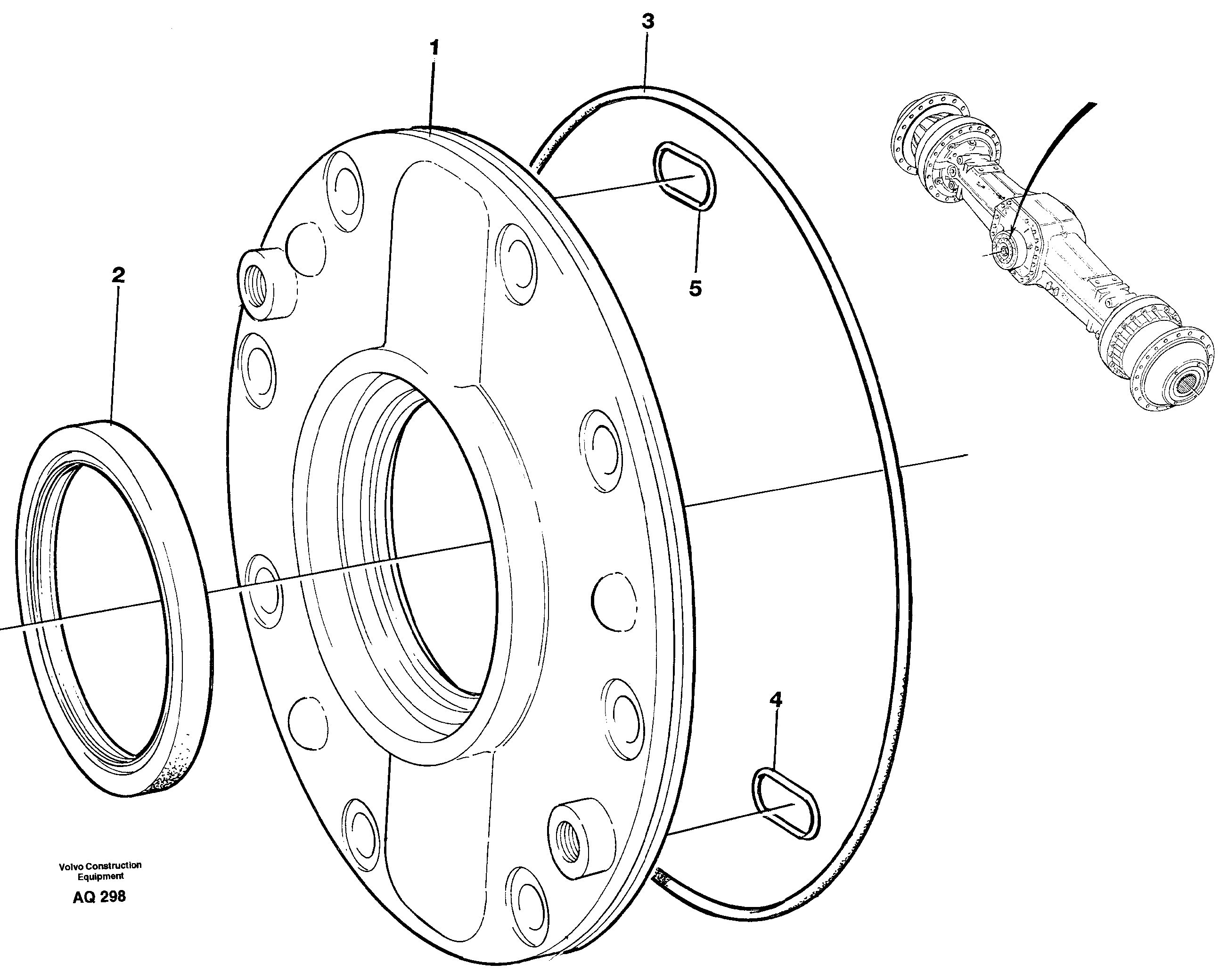 Oil pump  94881 — volvo parts diagram