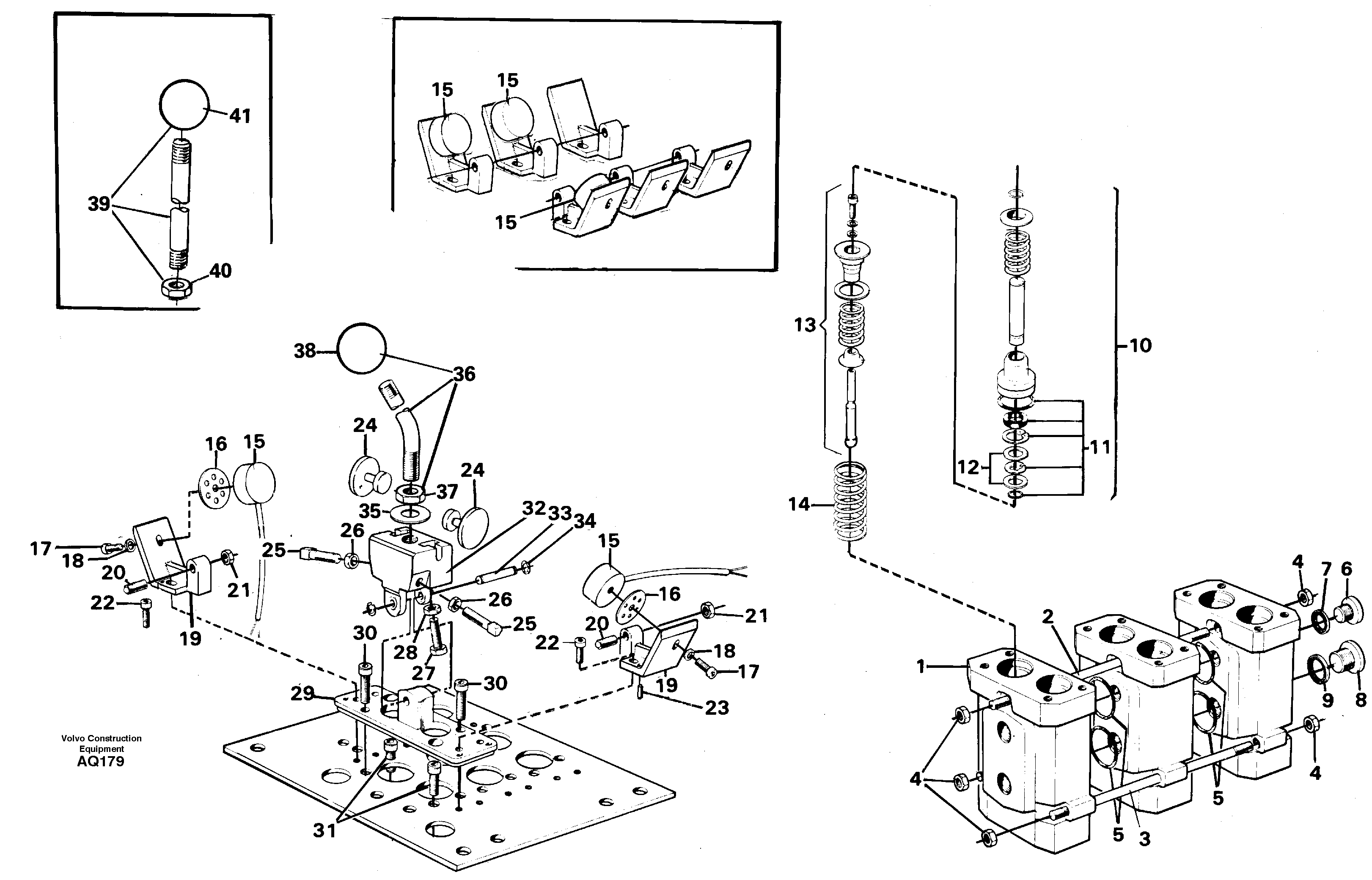 Servo valve — volvo parts diagram