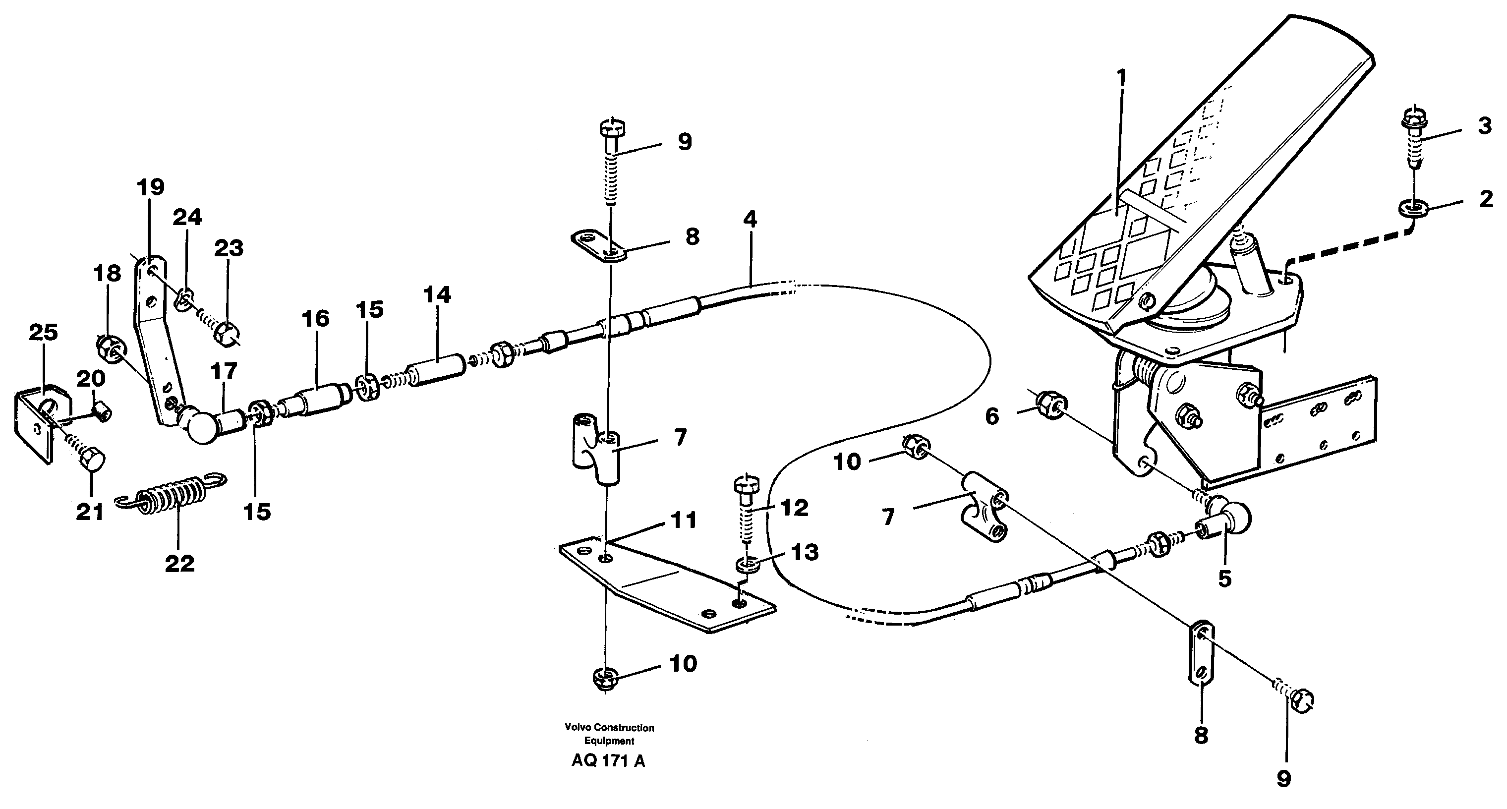 Regulator control — volvo parts diagram