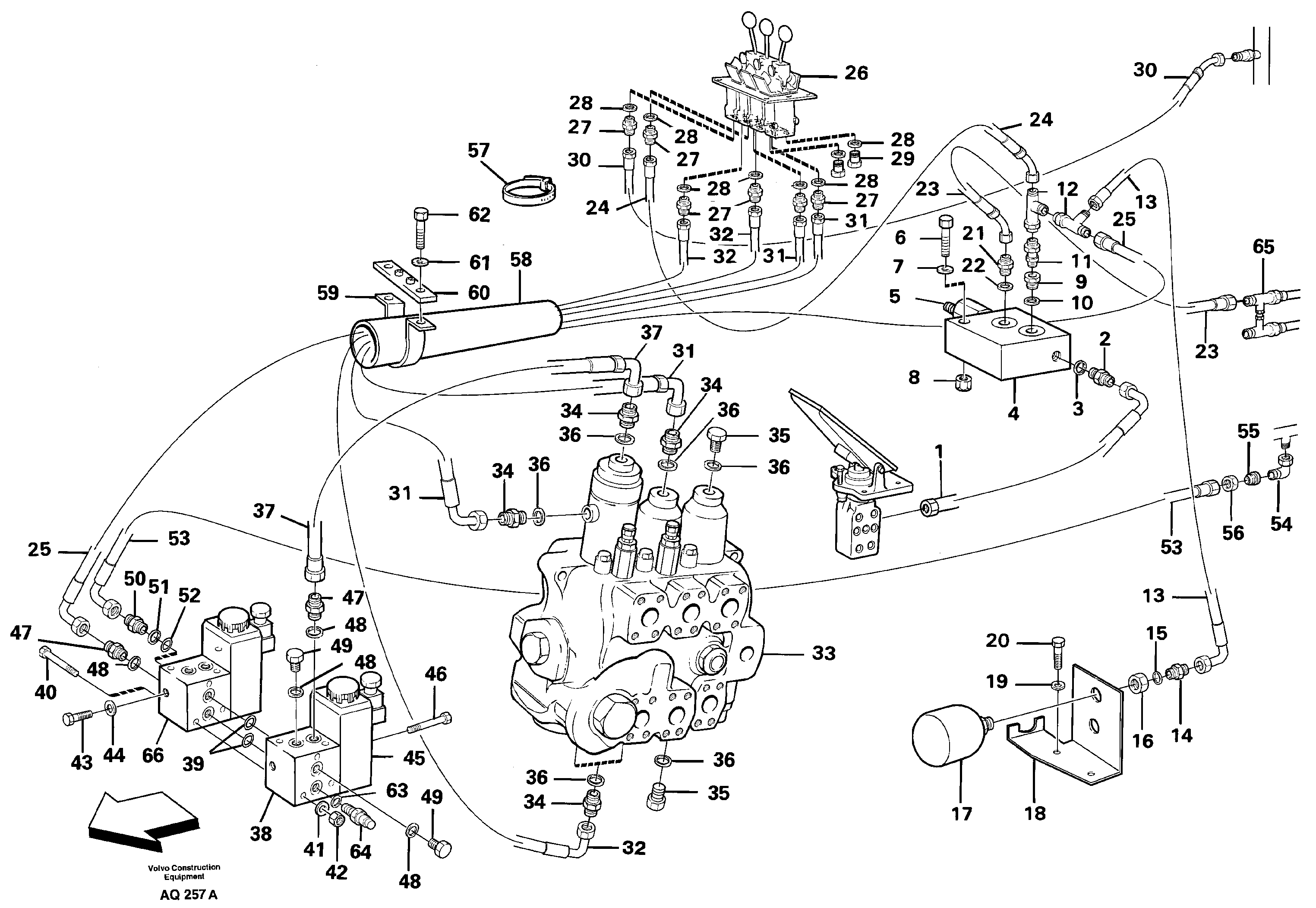 Servo - hydraulic — volvo parts diagram