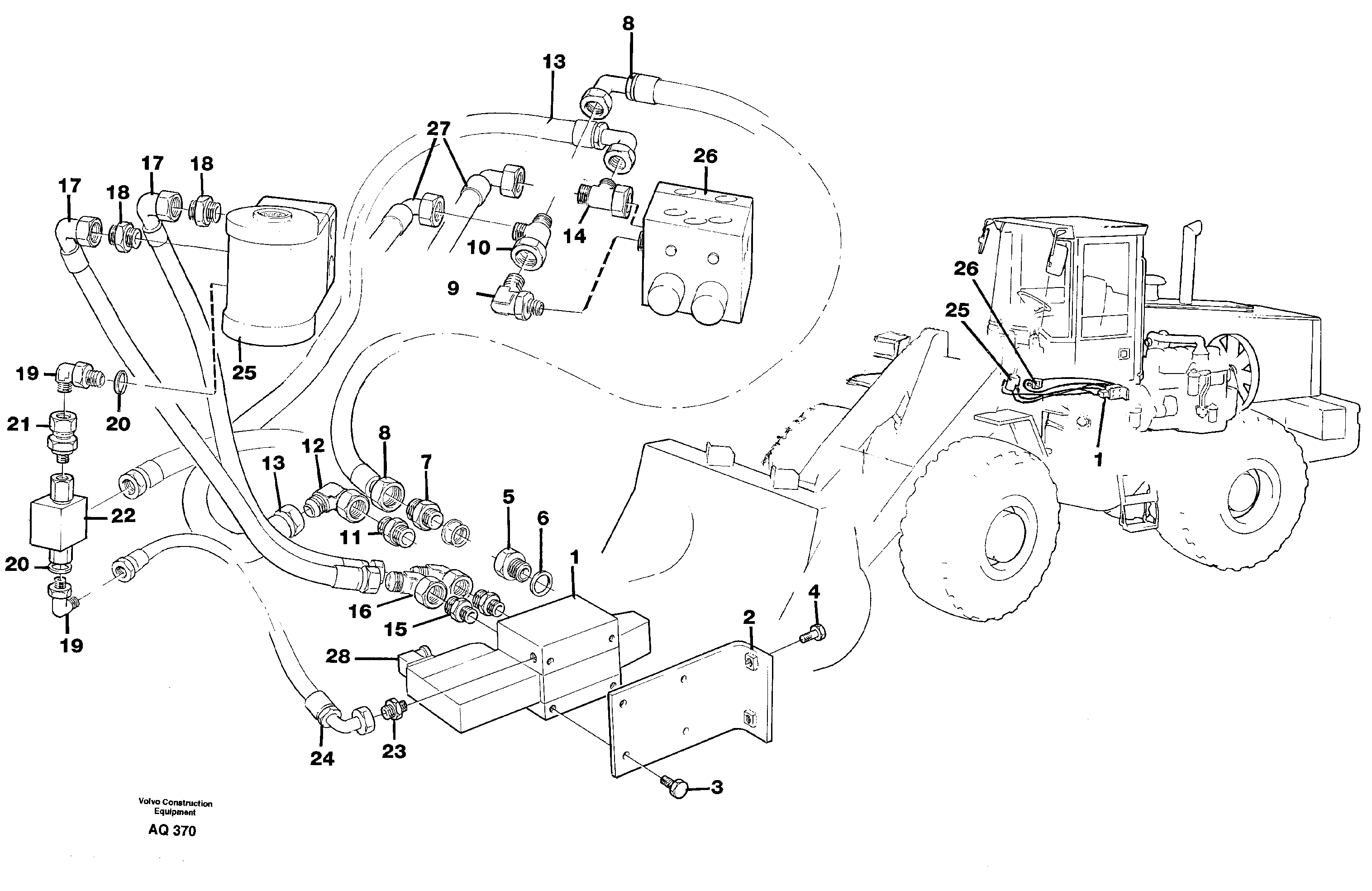 Comfort drive control  94603 — volvo parts diagram