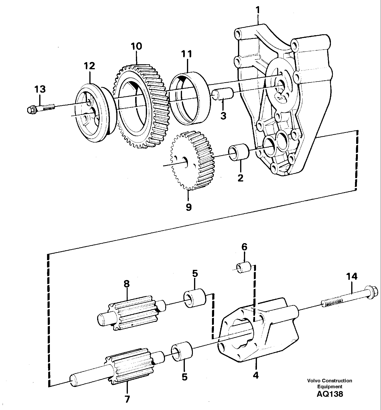 Oil pump — volvo parts diagram