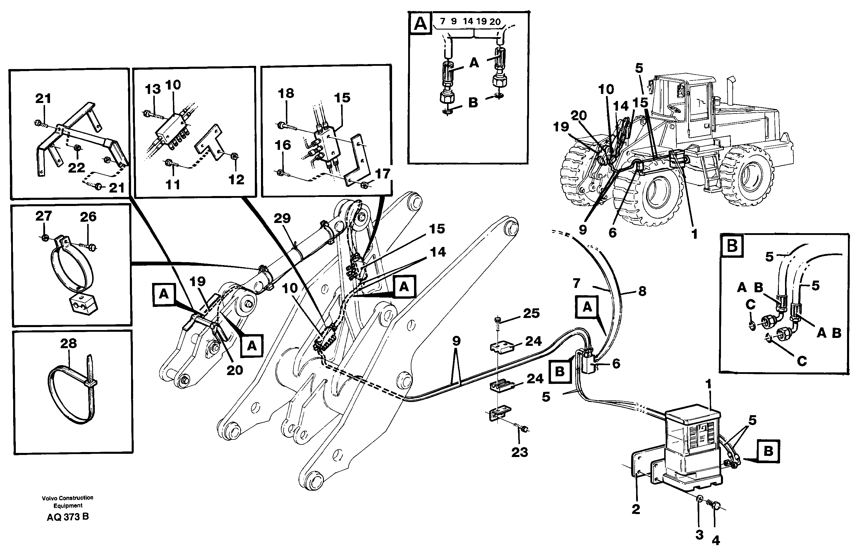 Central lubrication.  94810 — volvo parts diagram