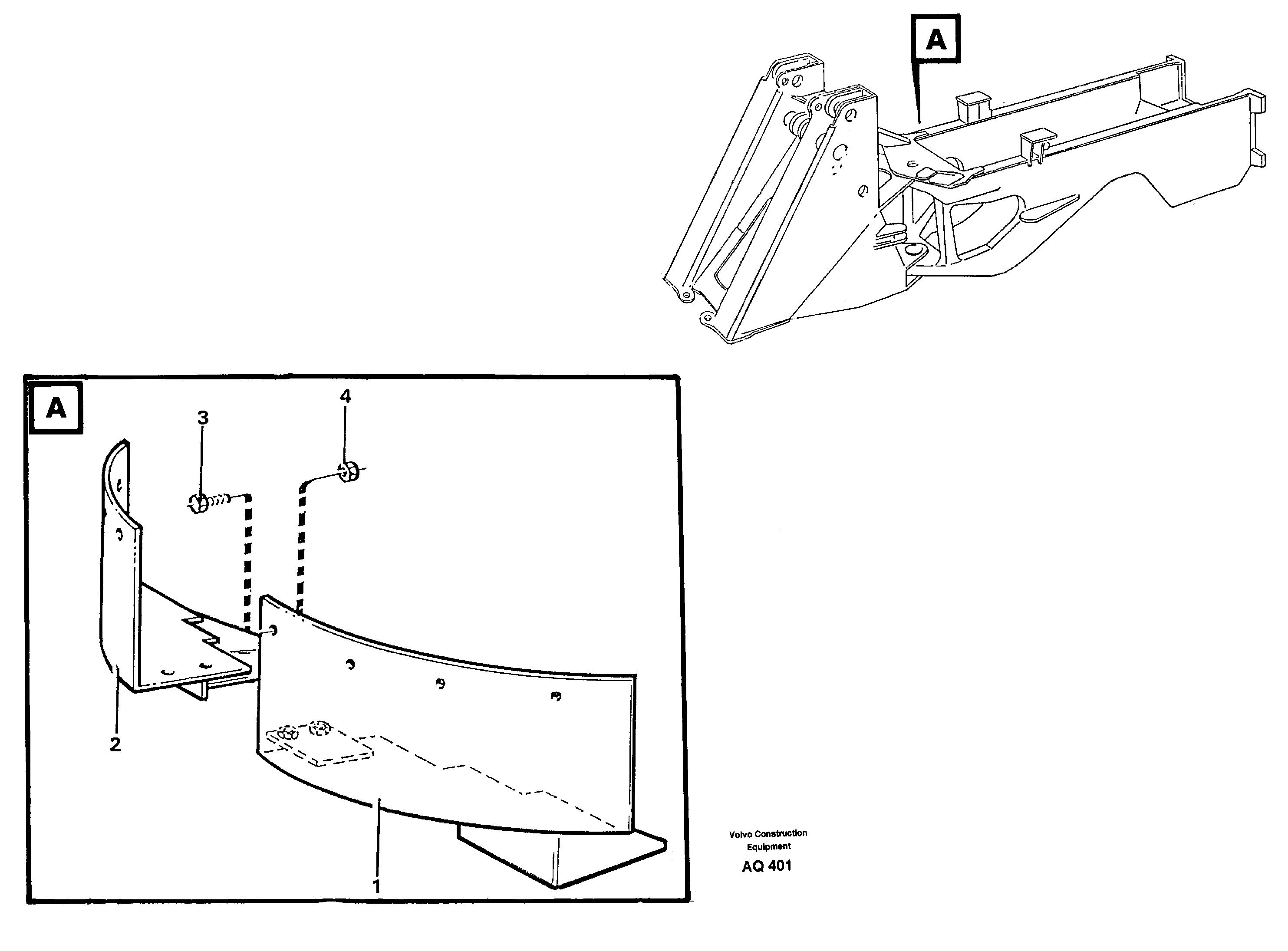 Protecting plates.  92113 — volvo parts diagram