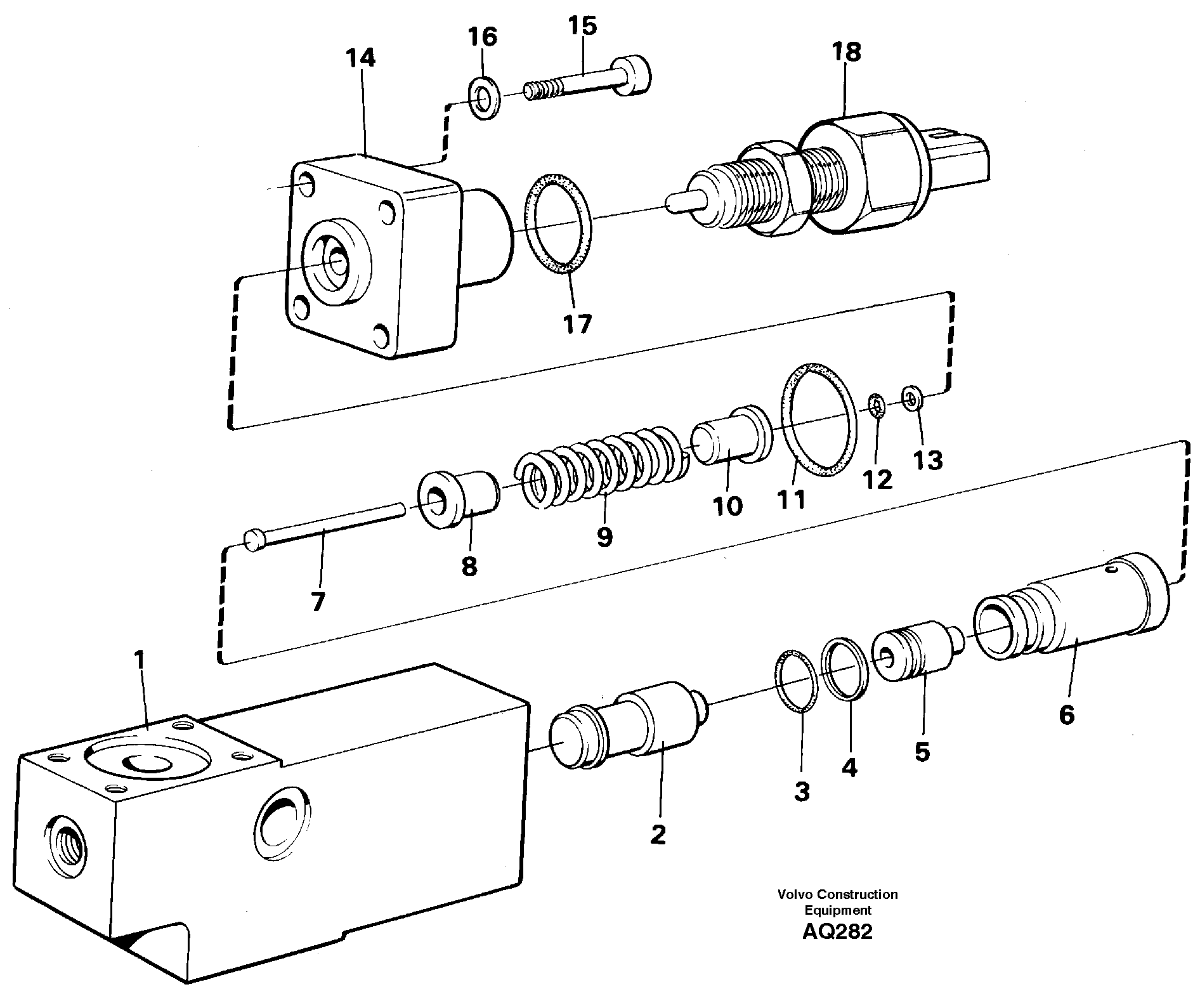 Sensor  91919 SER NO - 11624, 93633 SER NO 11625 - — volvo parts diagram