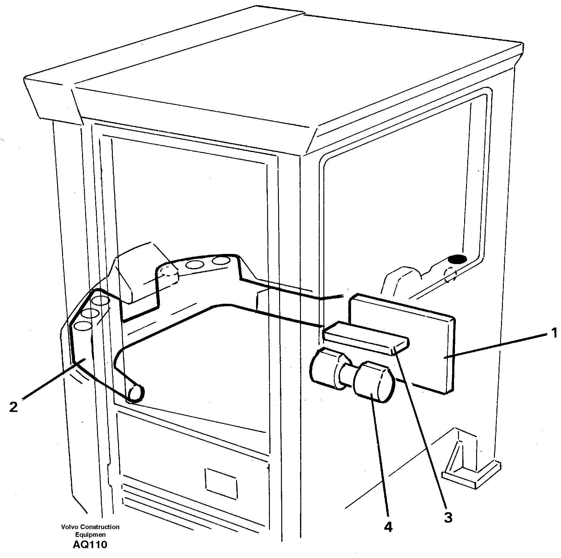 Heating system — volvo parts diagram