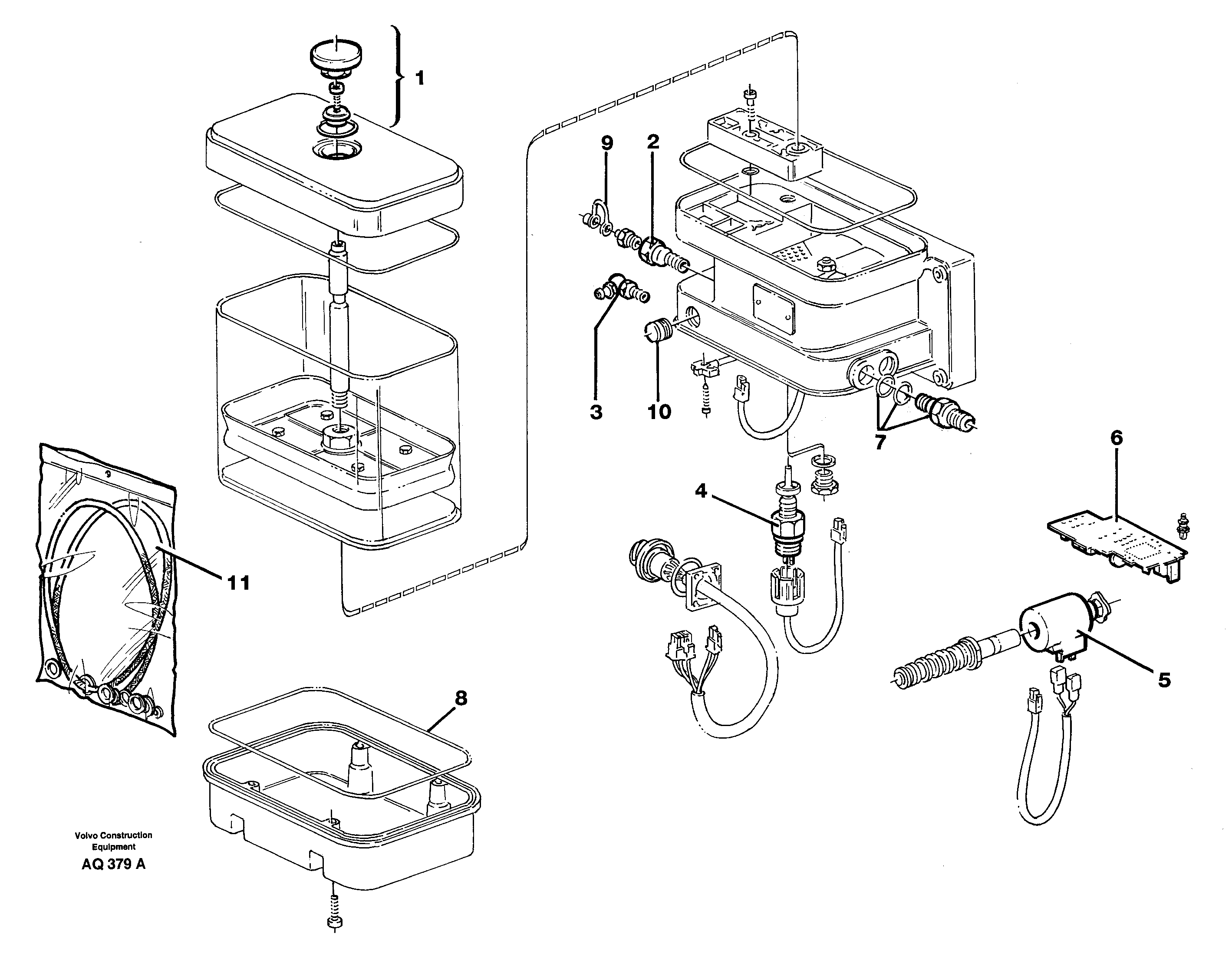 Pump  94810 — volvo parts diagram