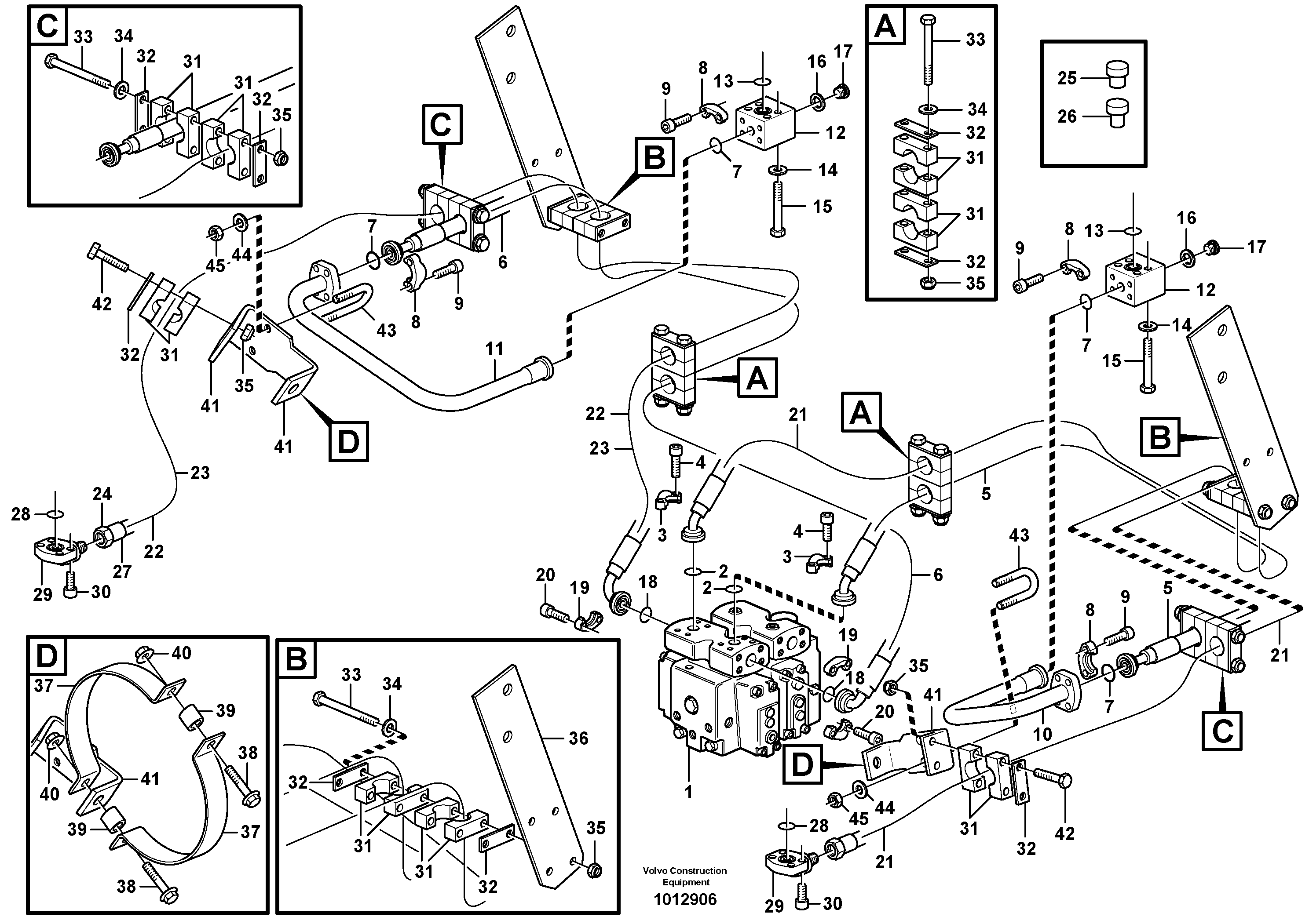 Lift function — volvo parts diagram