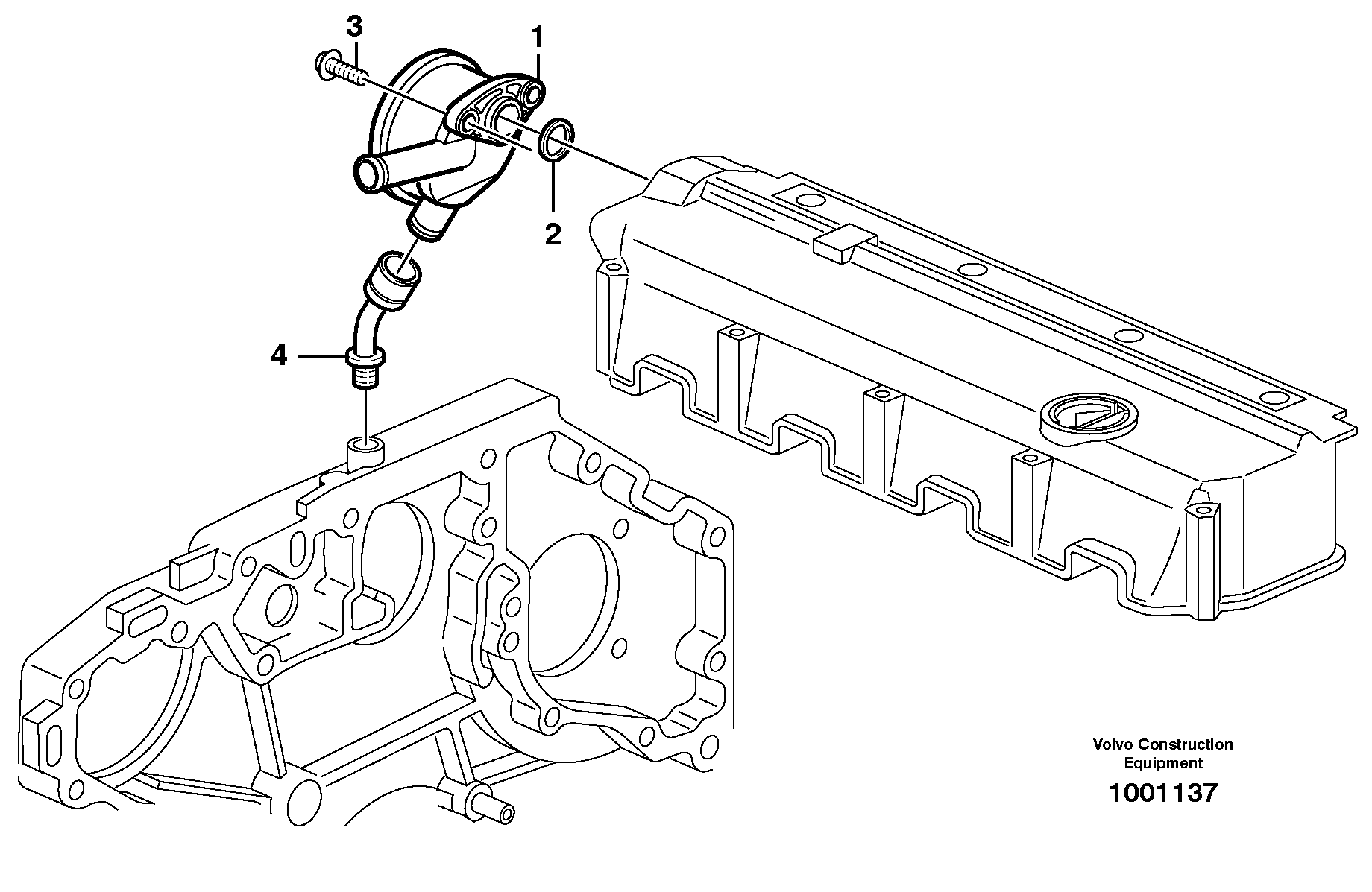 Crankcase ventilation — volvo parts diagram