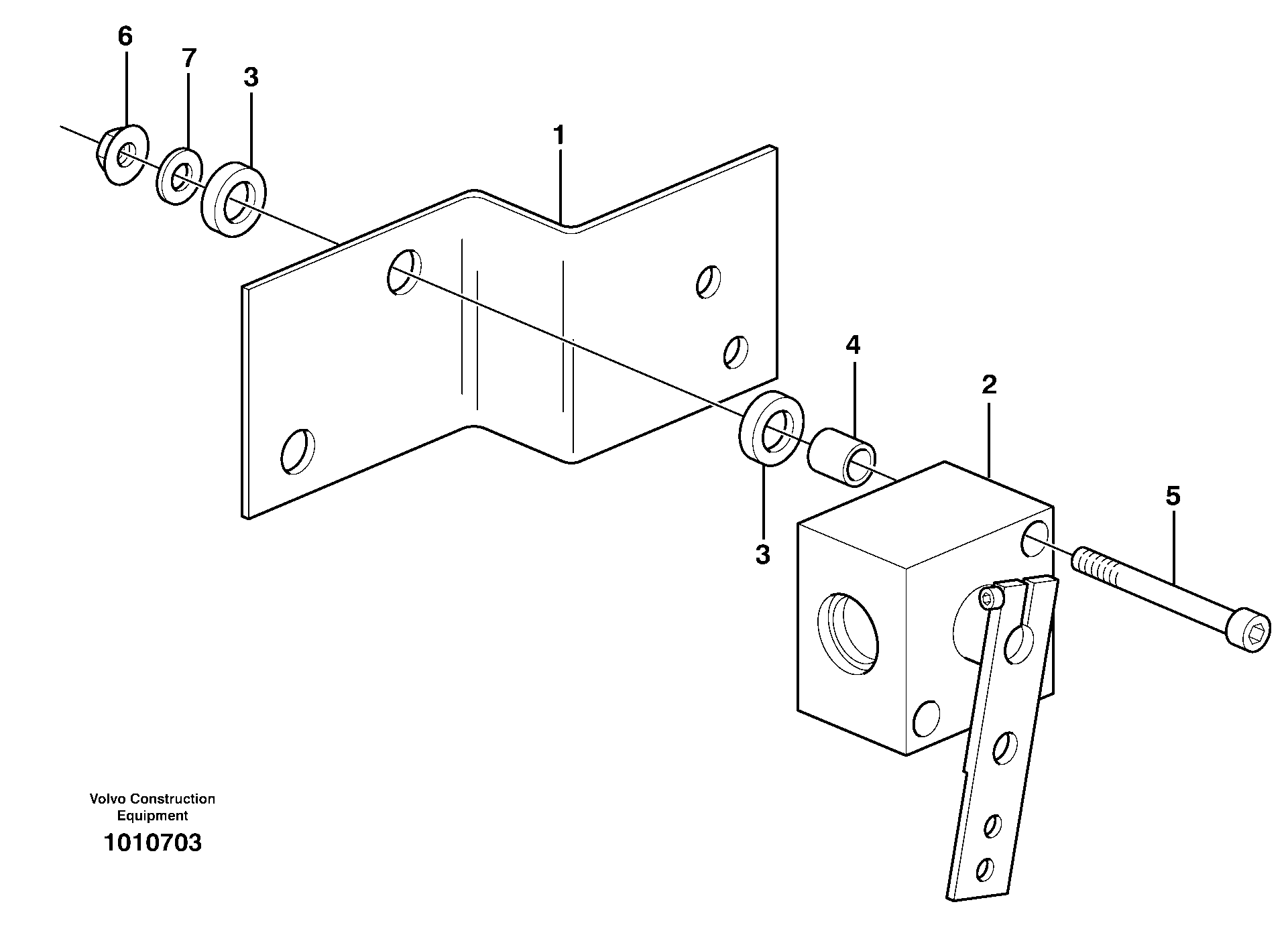 Valve body  80422 — volvo parts diagram