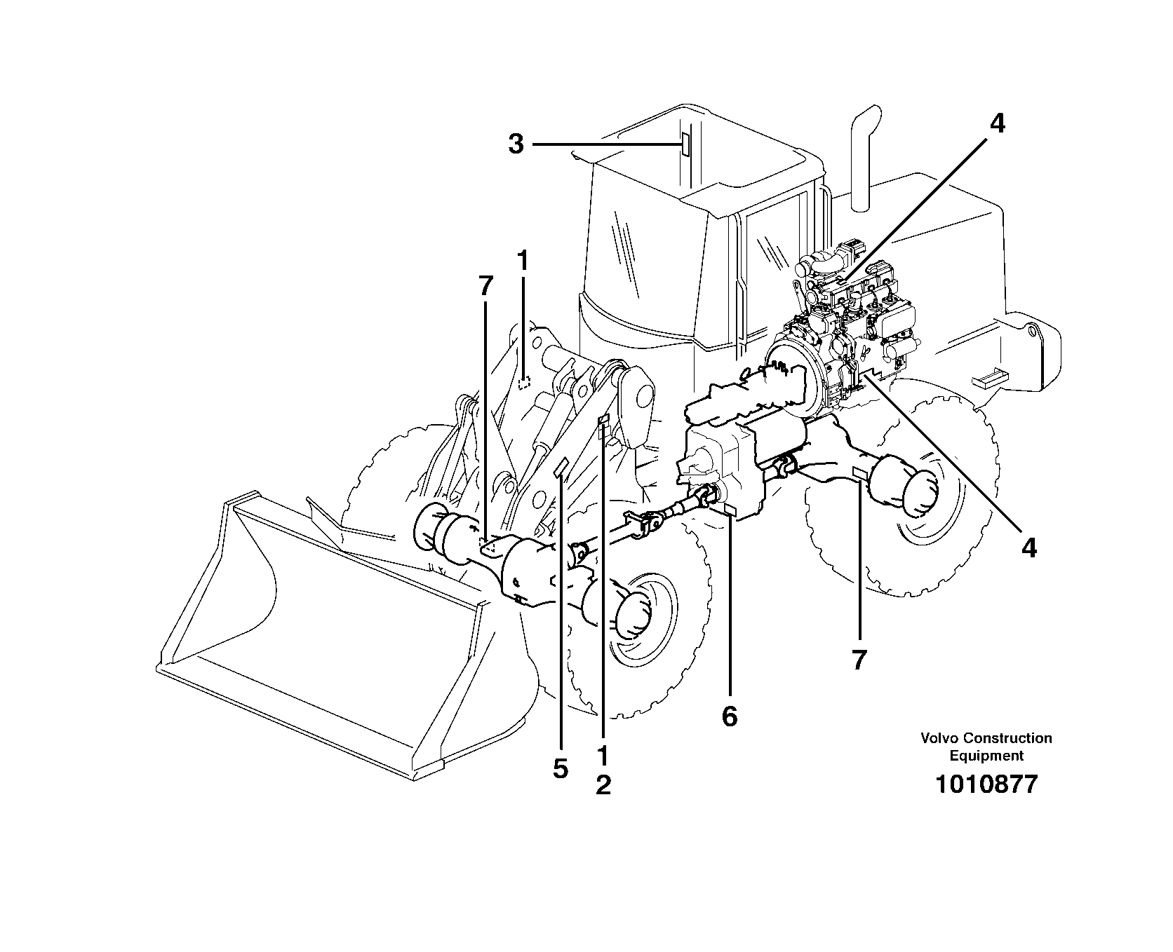 Product sign plate — volvo parts diagram