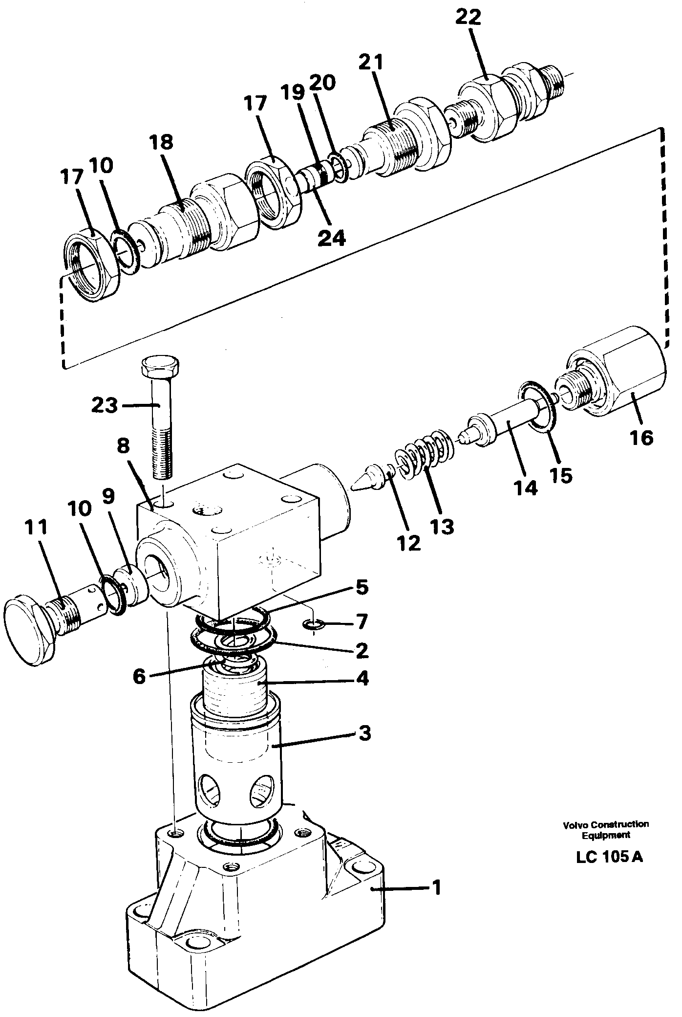 Pressure limiting valve — volvo parts diagram