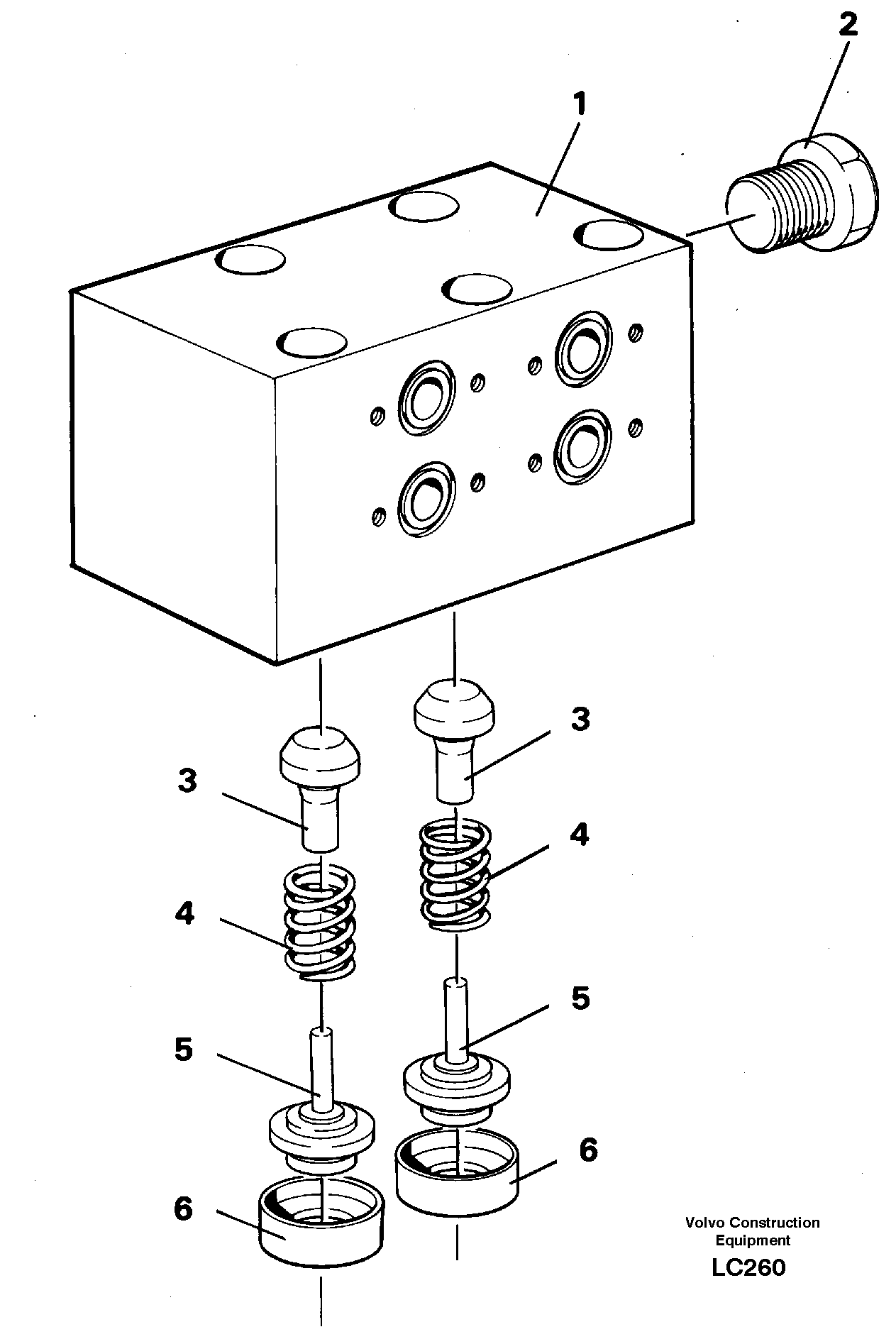 Anticavitation valve  14265766 — volvo parts diagram