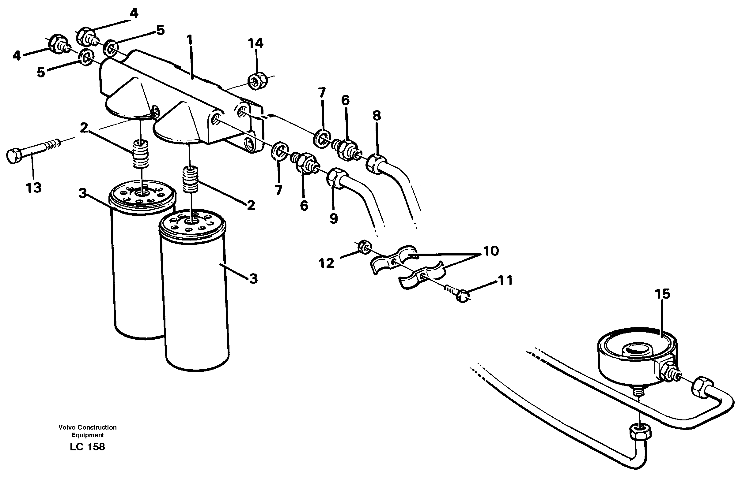 Oil filter — volvo parts diagram