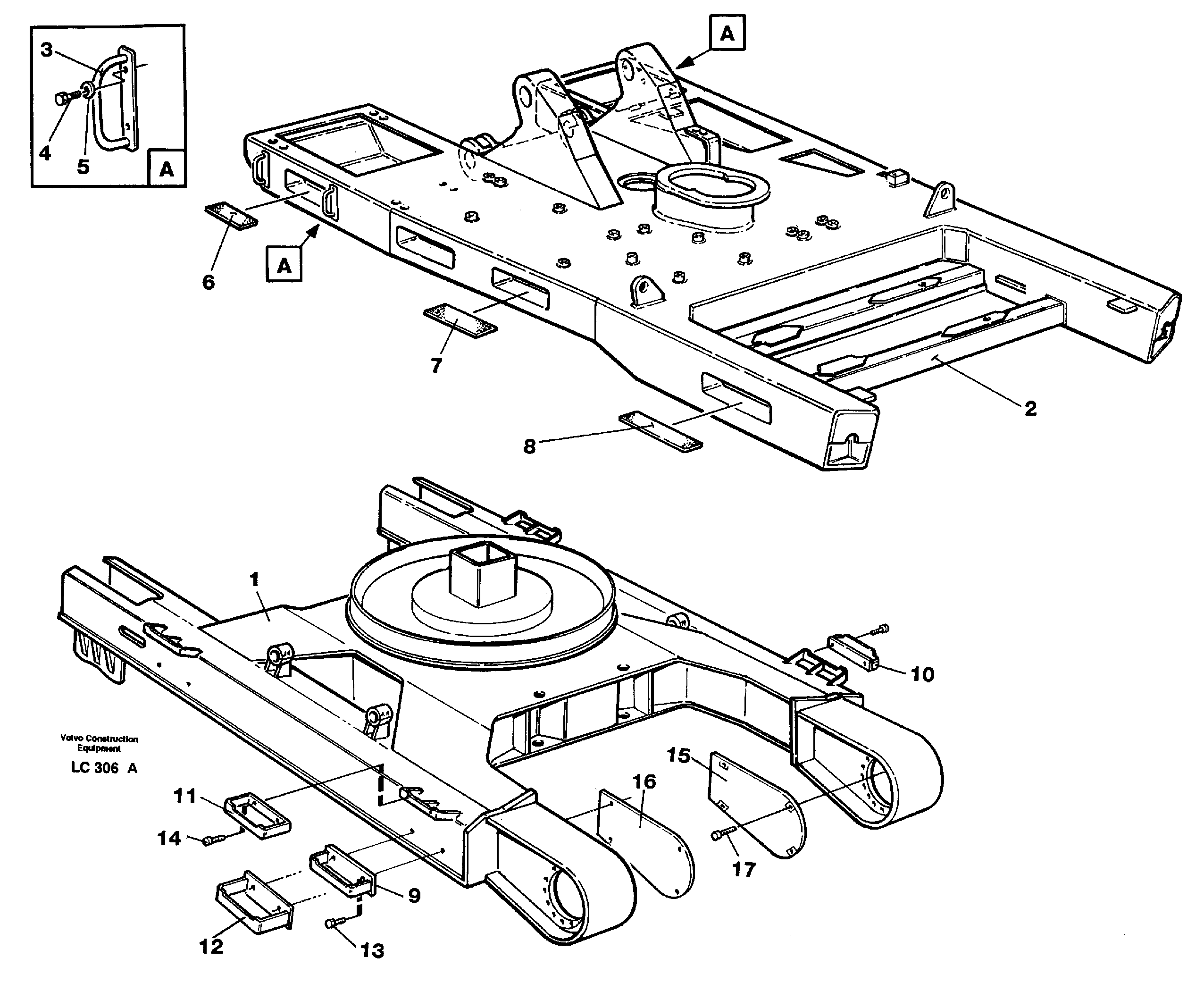 Undercarriage — volvo parts diagram