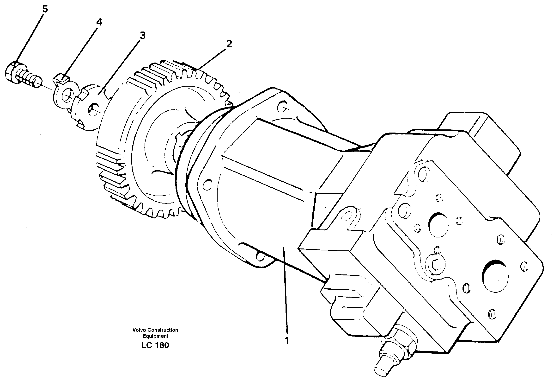 Hydraulic pumps — volvo parts diagram