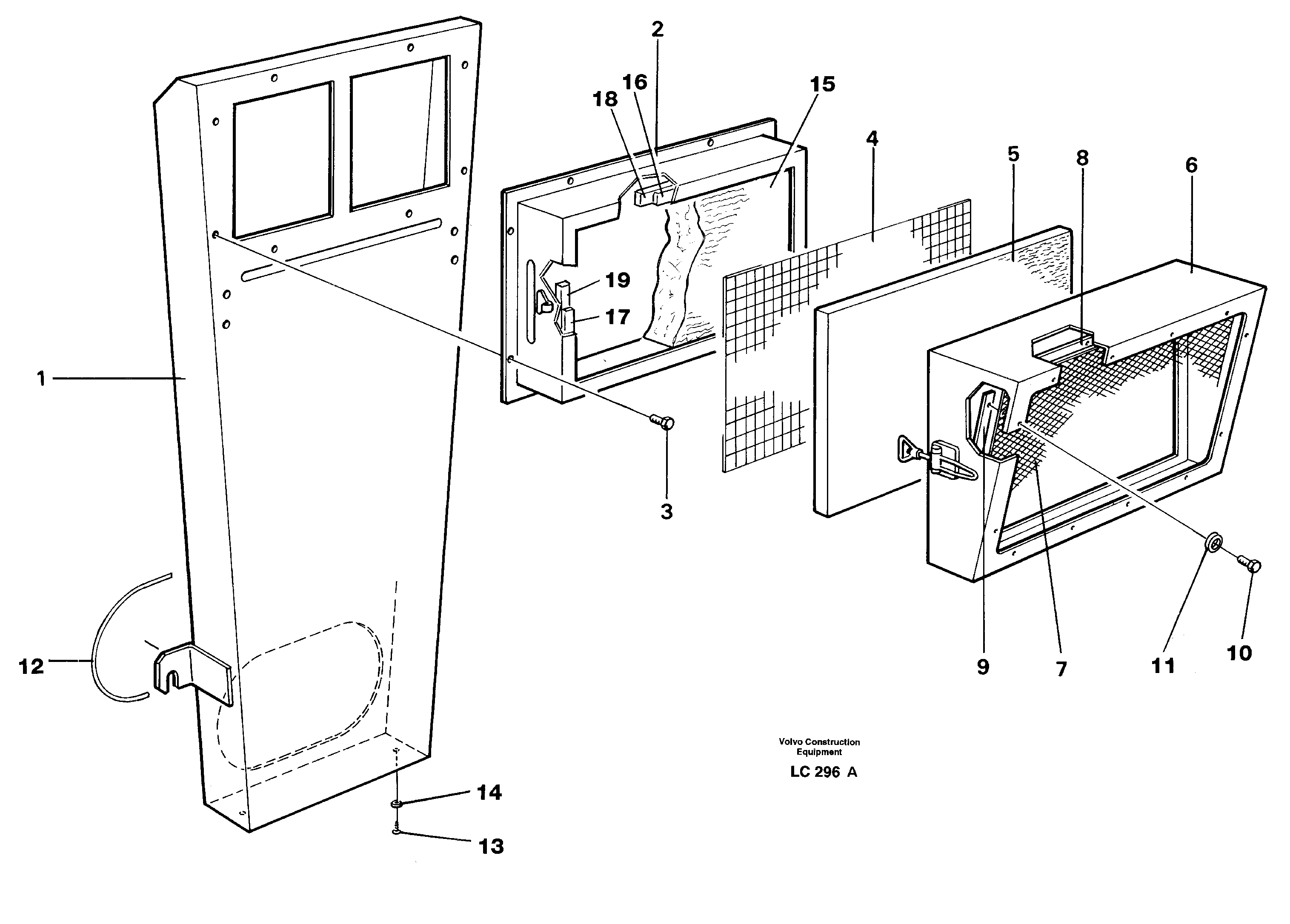 Air inlet — volvo parts diagram