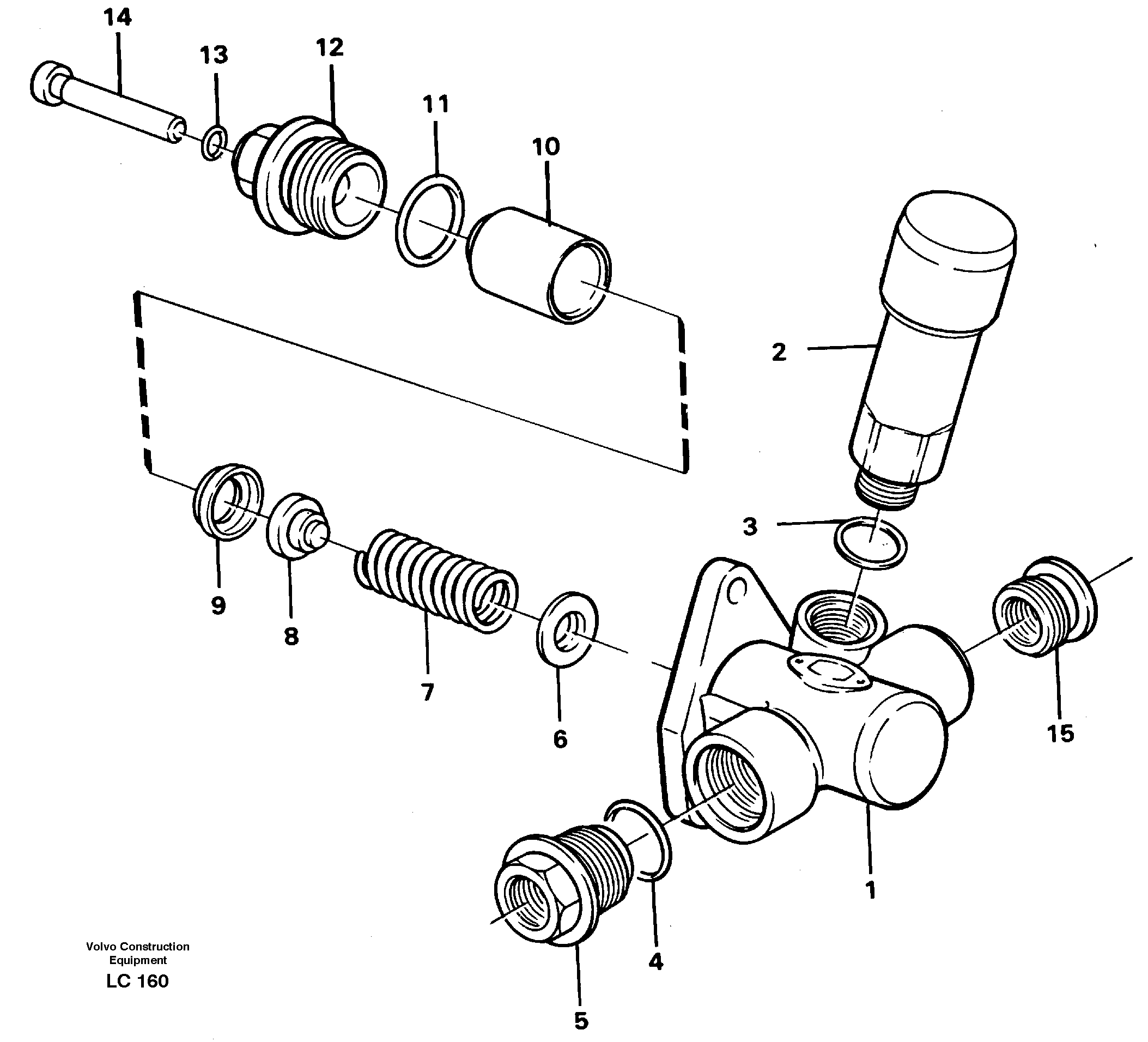 Feed pump — volvo parts diagram