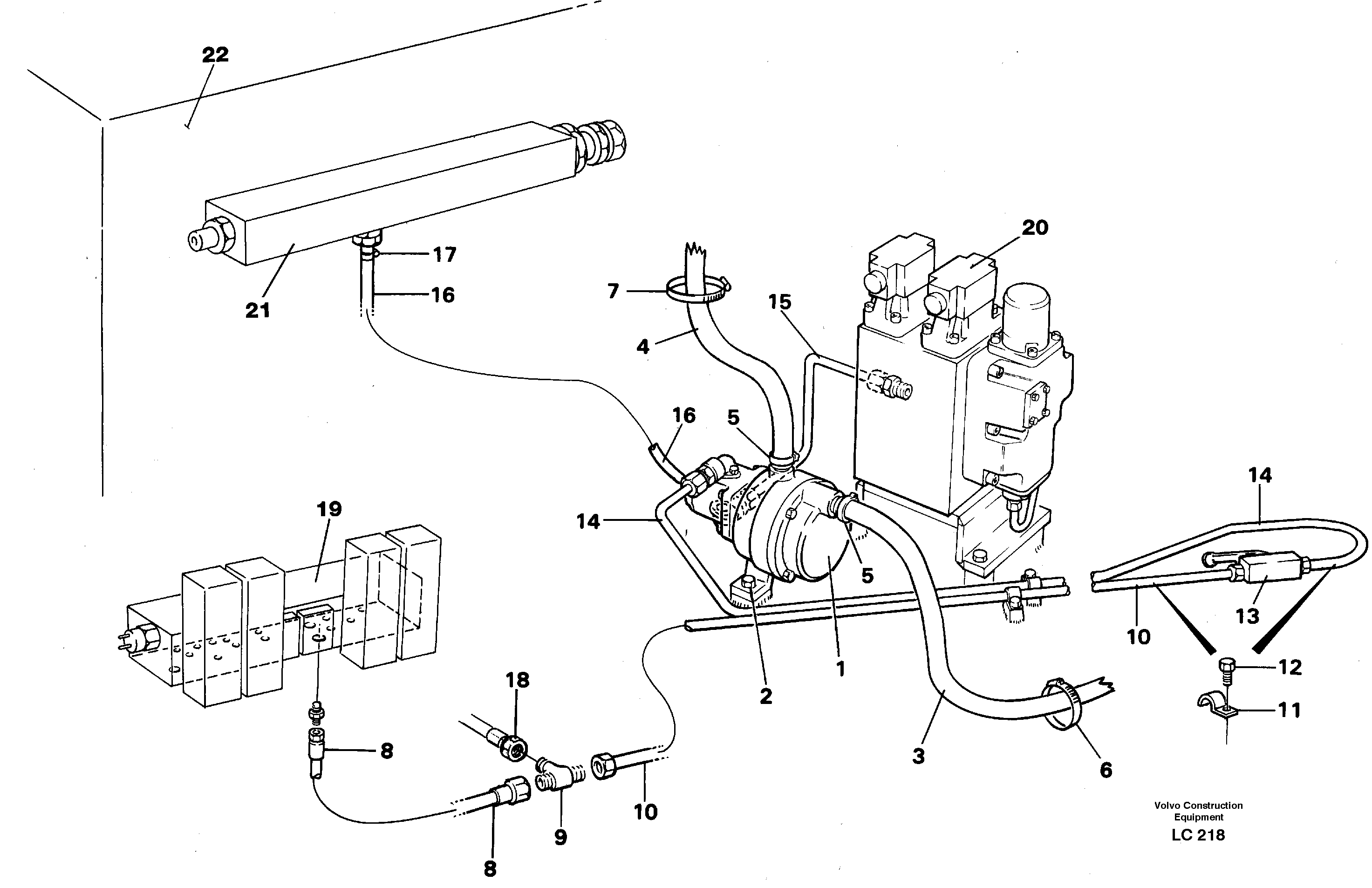 Fuel pump, hydraulic — volvo parts diagram