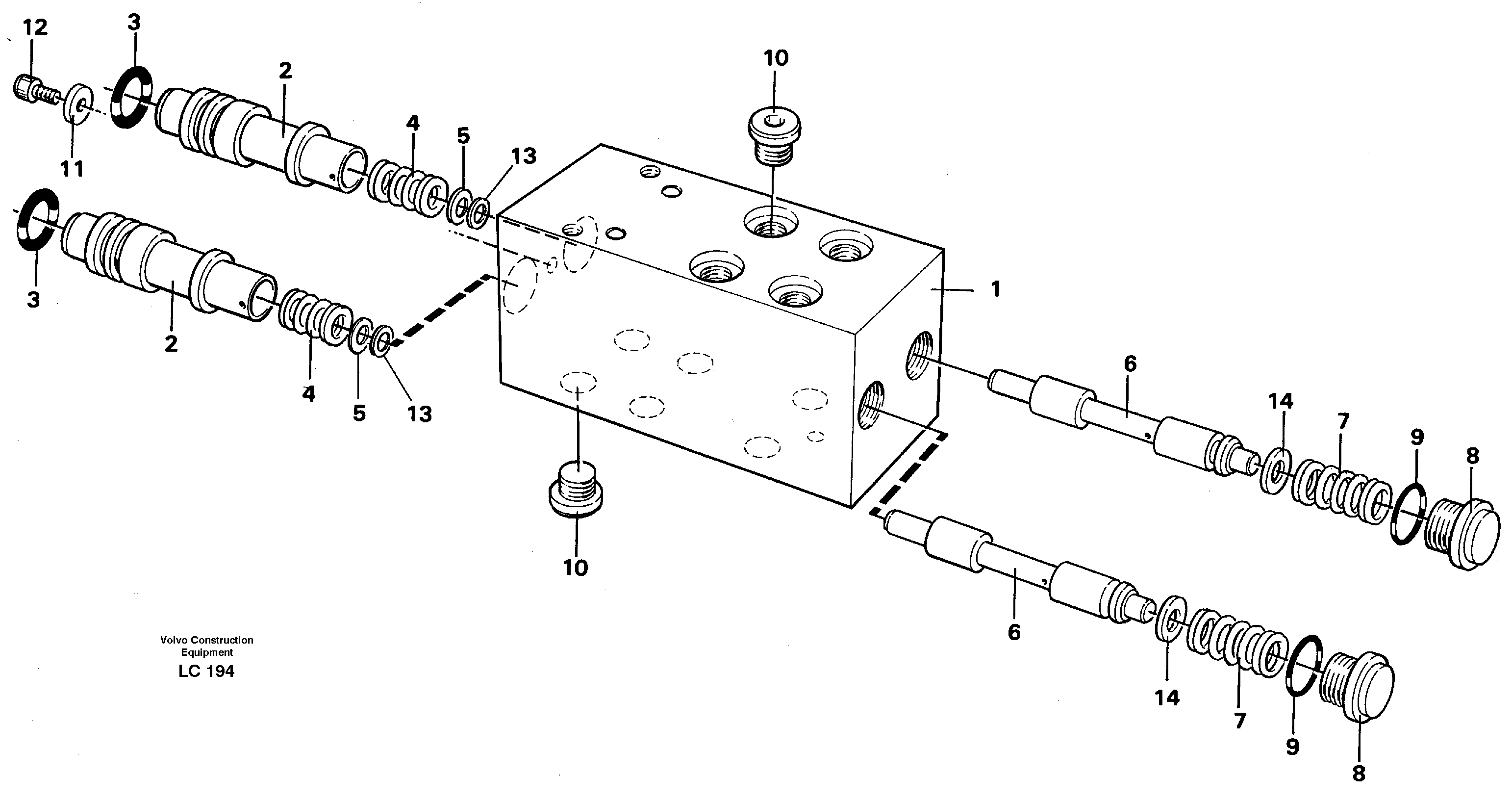 Pedal valve — volvo parts diagram