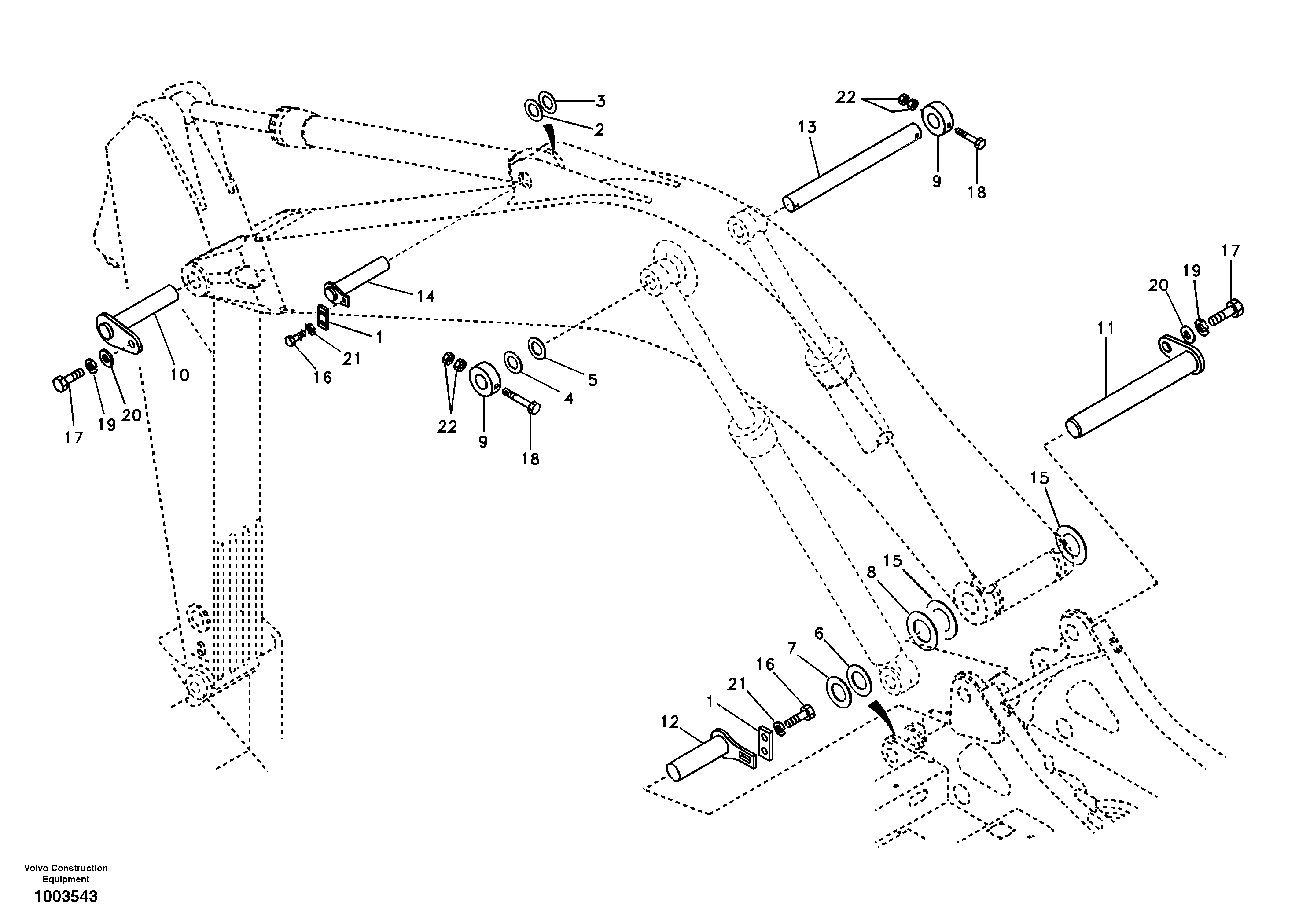 Links to boom — volvo parts diagram