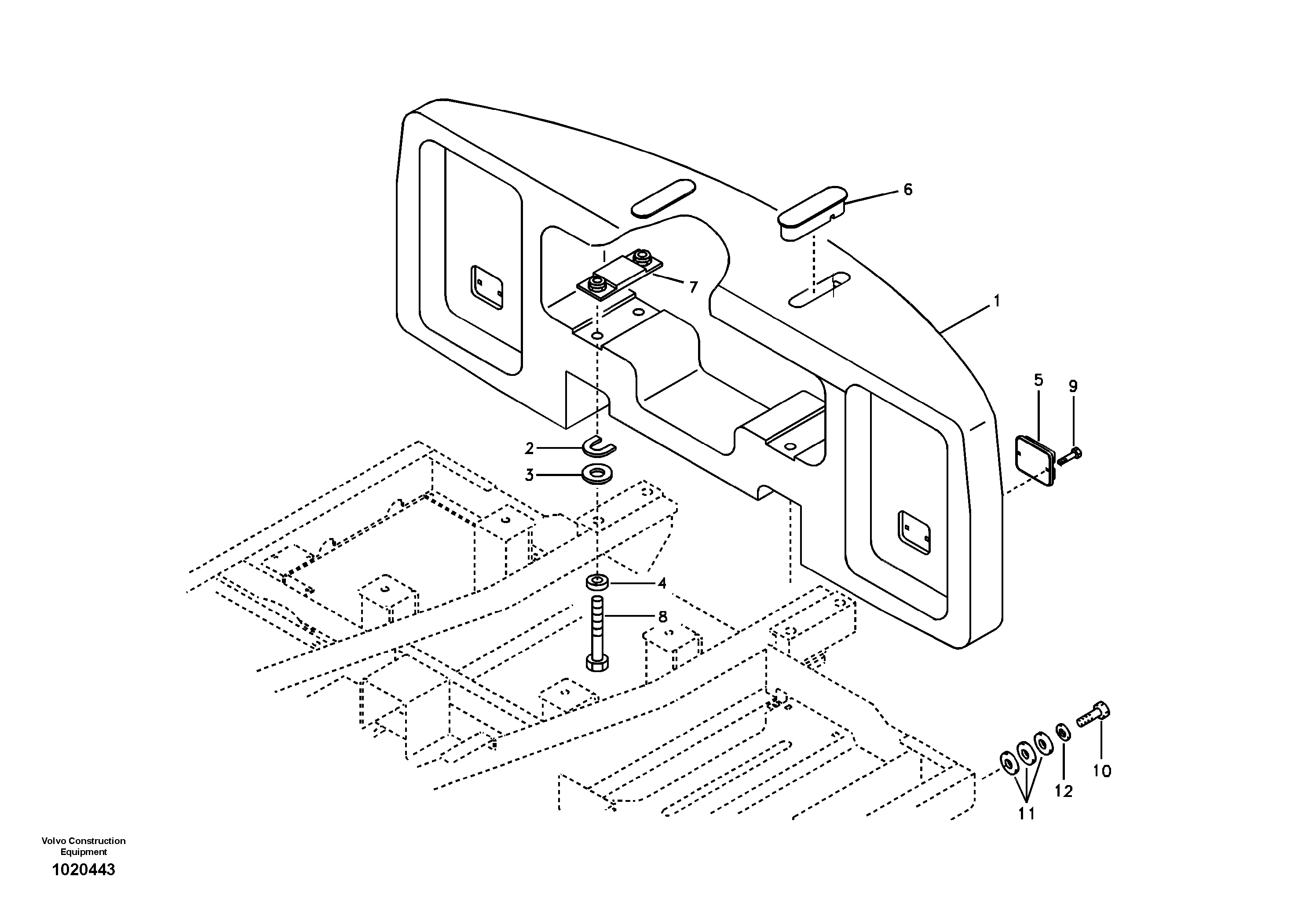 Counterweights — volvo parts diagram