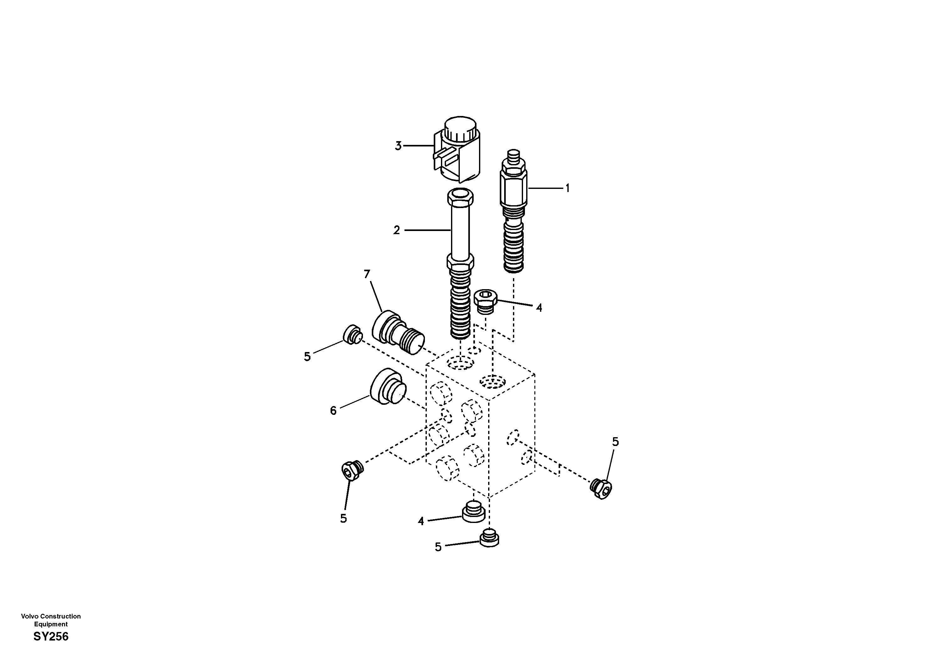 Valve, quickfit — volvo parts diagram