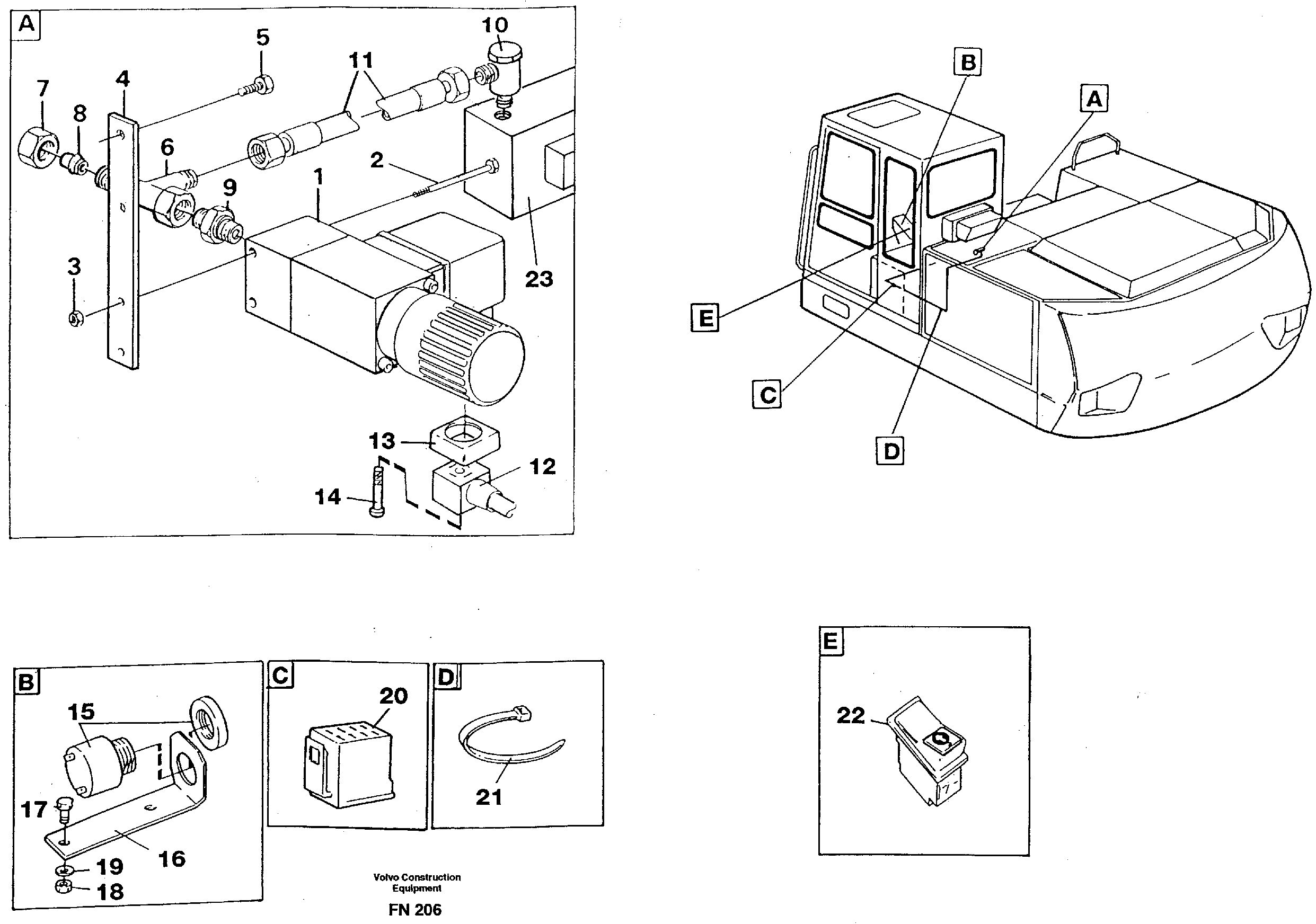 Overload protection — volvo parts diagram