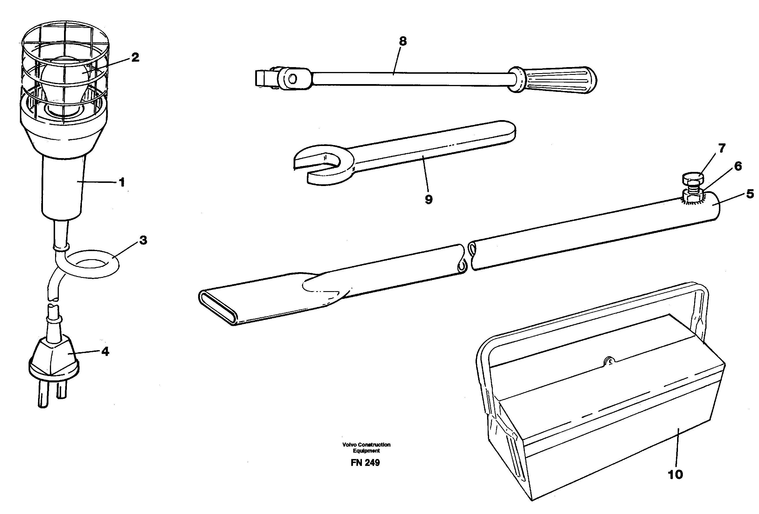 Tool  14255690 — volvo parts diagram