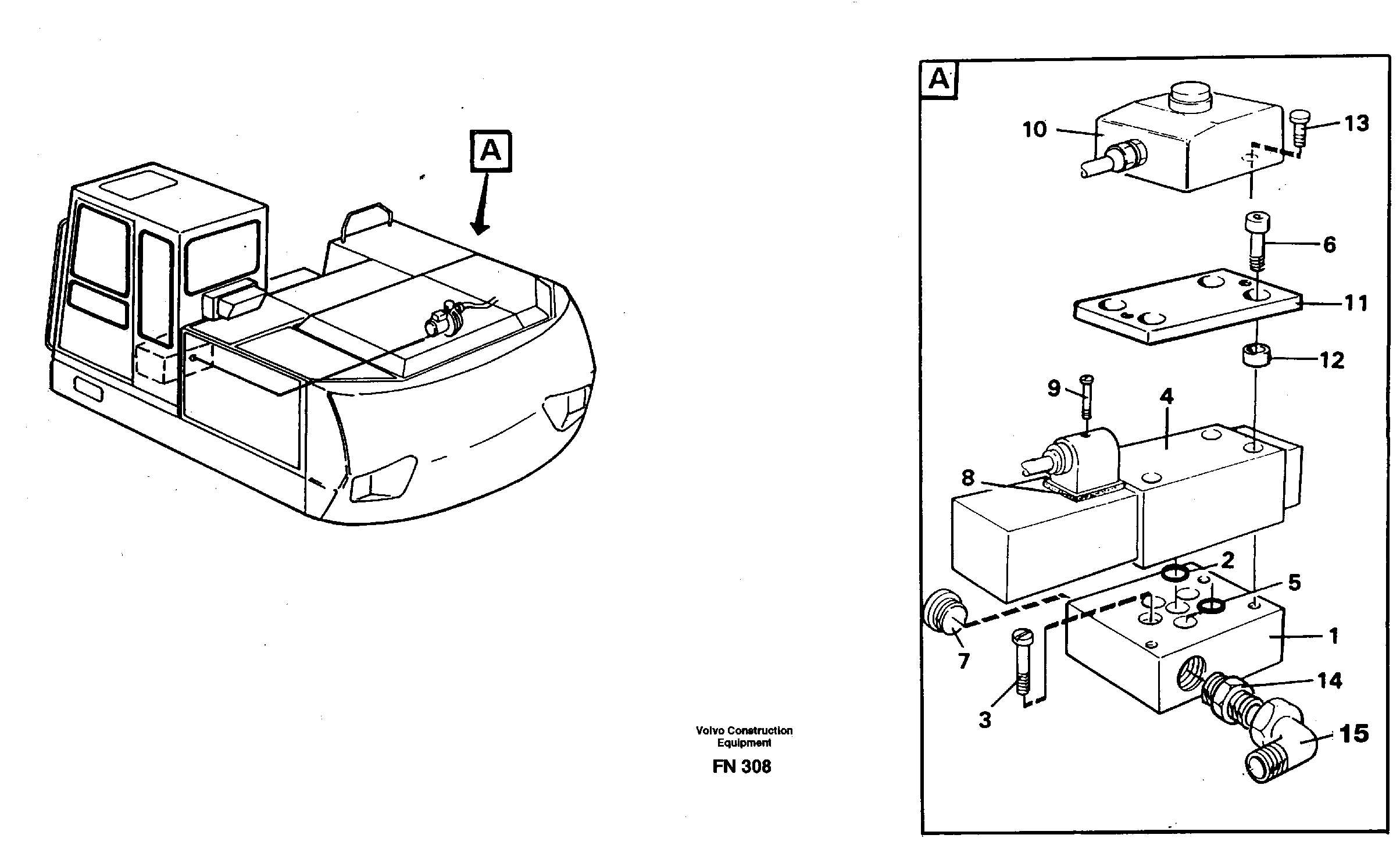 Overfilling guard  14259796 — volvo parts diagram