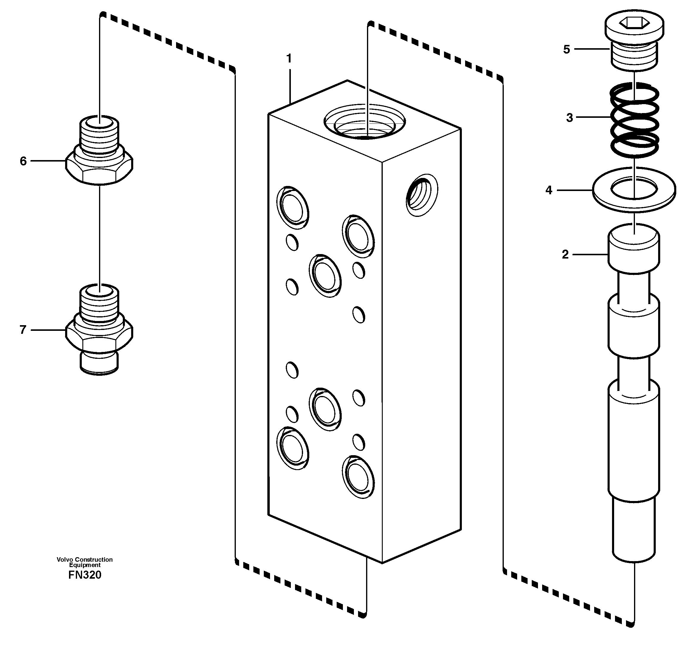 Float position valve — volvo parts diagram
