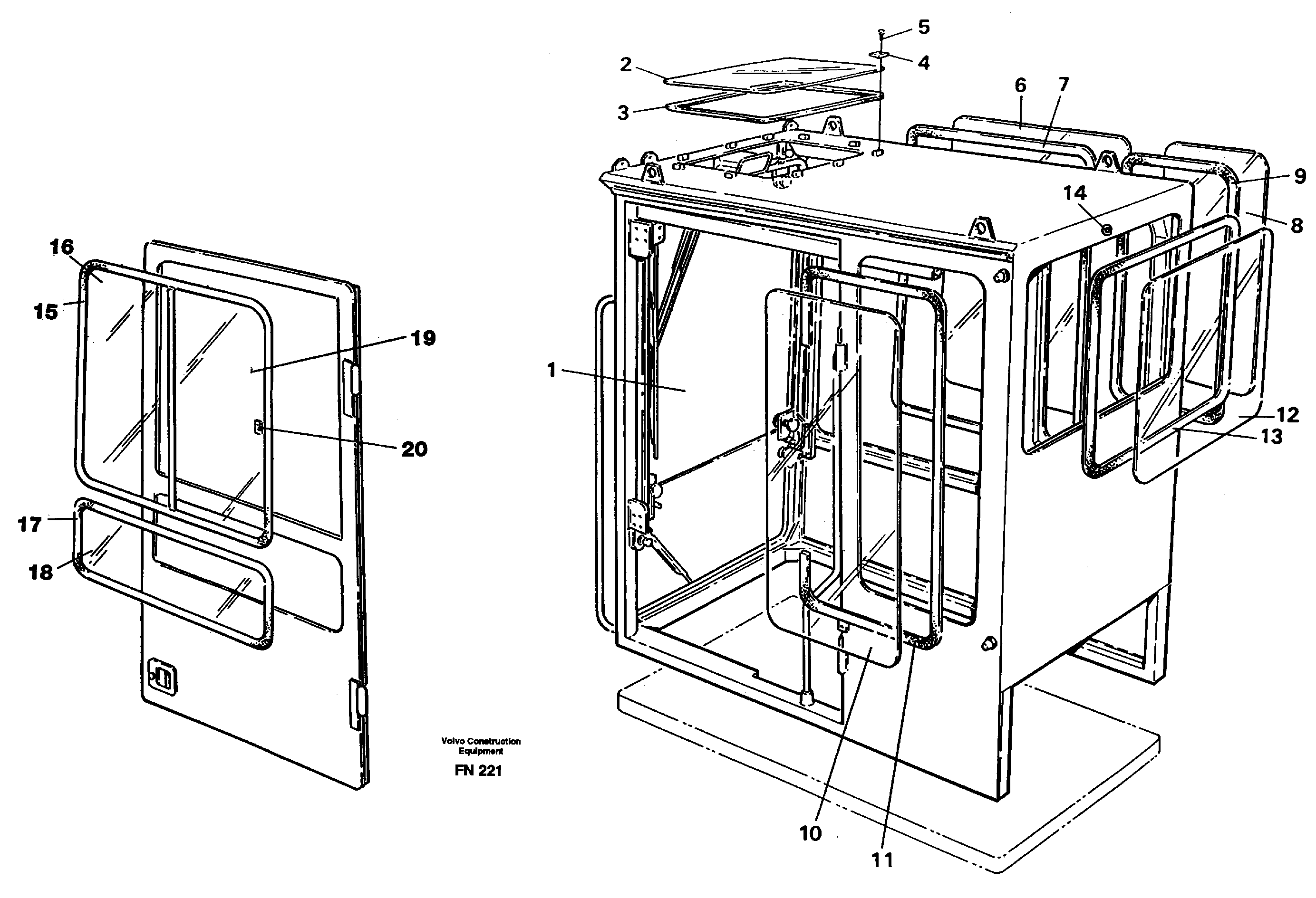 Windows — volvo parts diagram