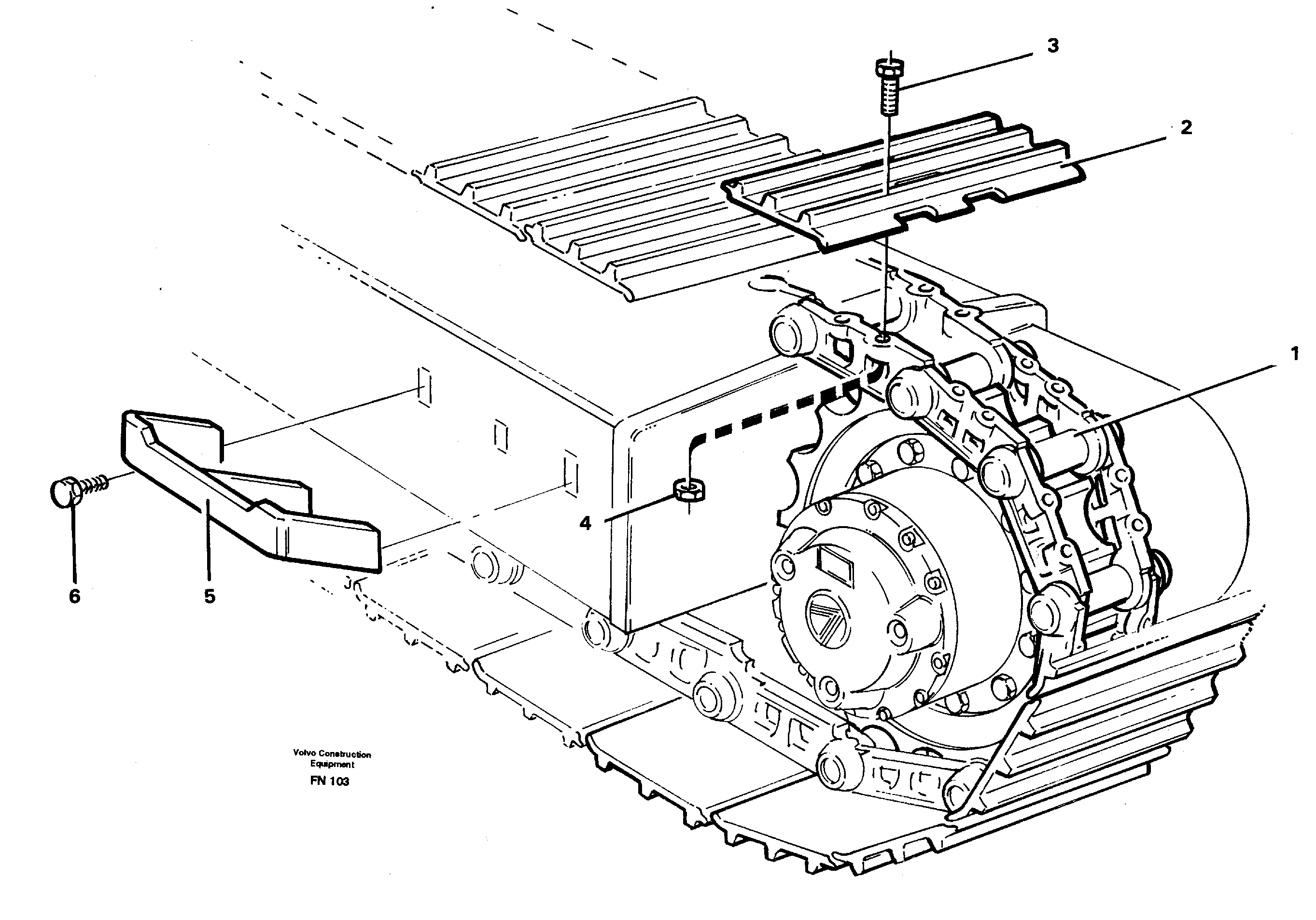 Crawlers  14262394 — volvo parts diagram