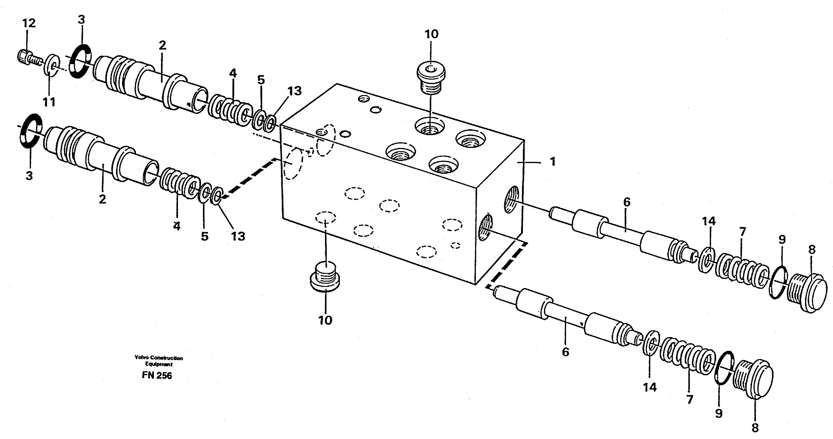 Pedal valve — volvo parts diagram
