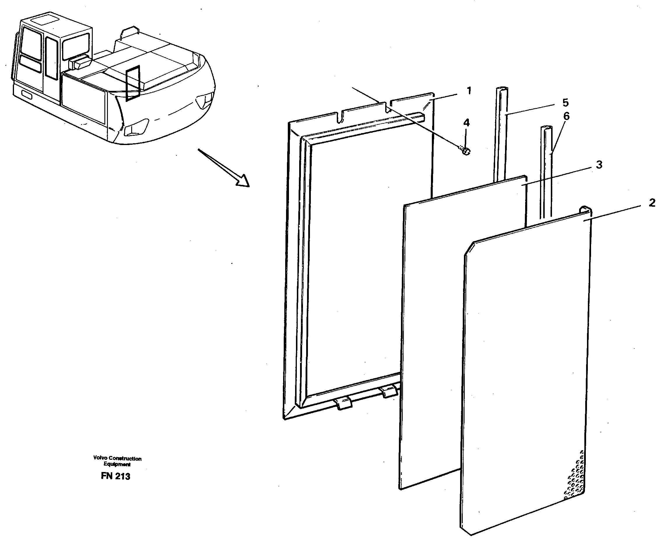 Hatch,engine — volvo parts diagram