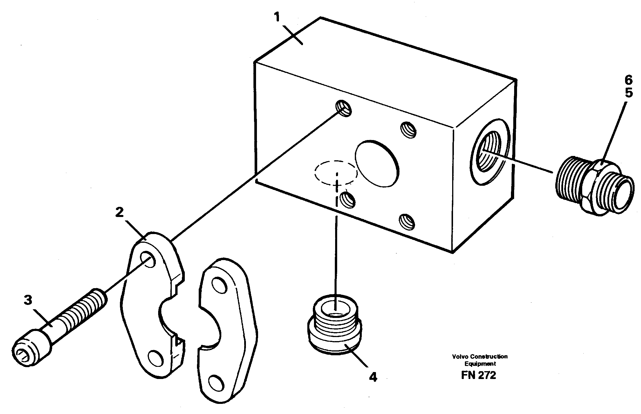 Adapter  14267963 — volvo parts diagram