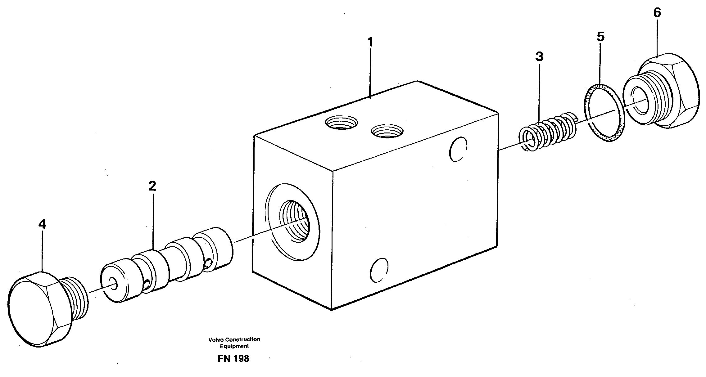 Valve,crawlerbrake — volvo parts diagram