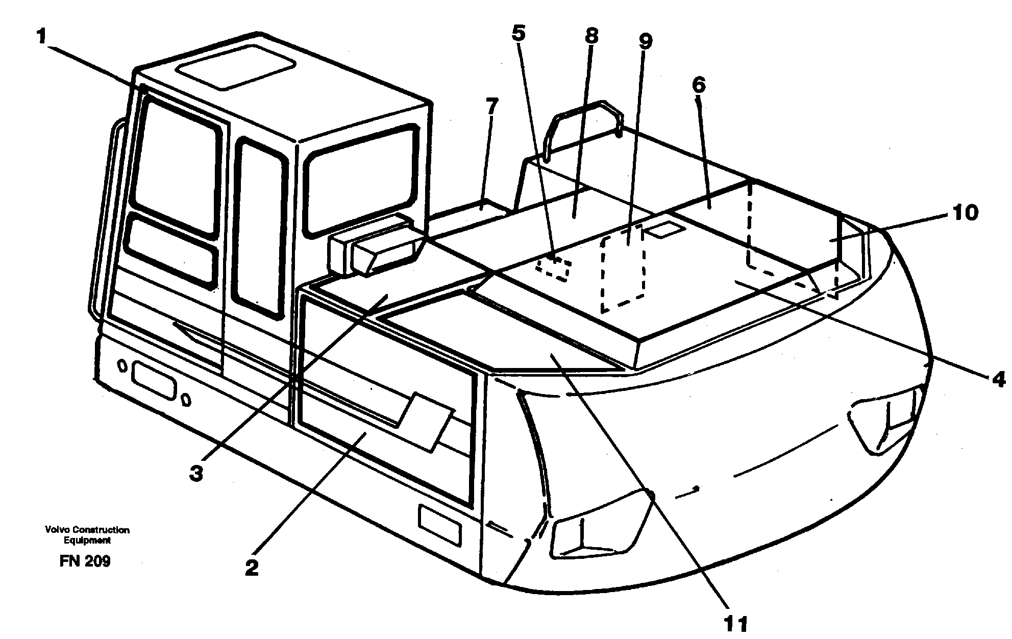 Doors, hatches — volvo parts diagram