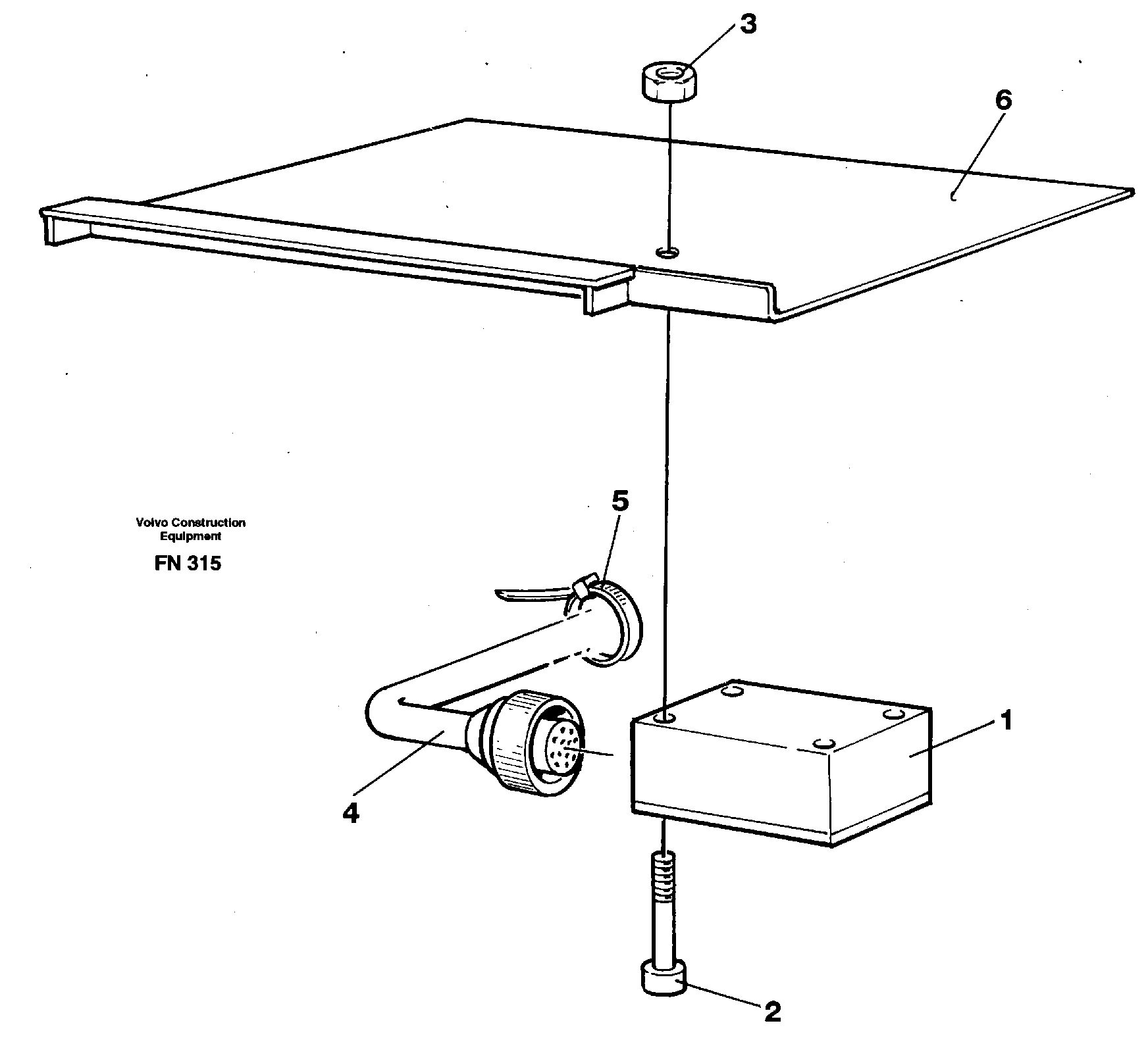 Overspeed protection  14259356 — volvo parts diagram