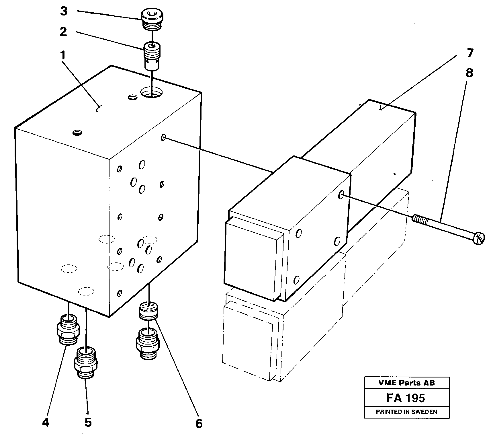 Control block — volvo parts diagram
