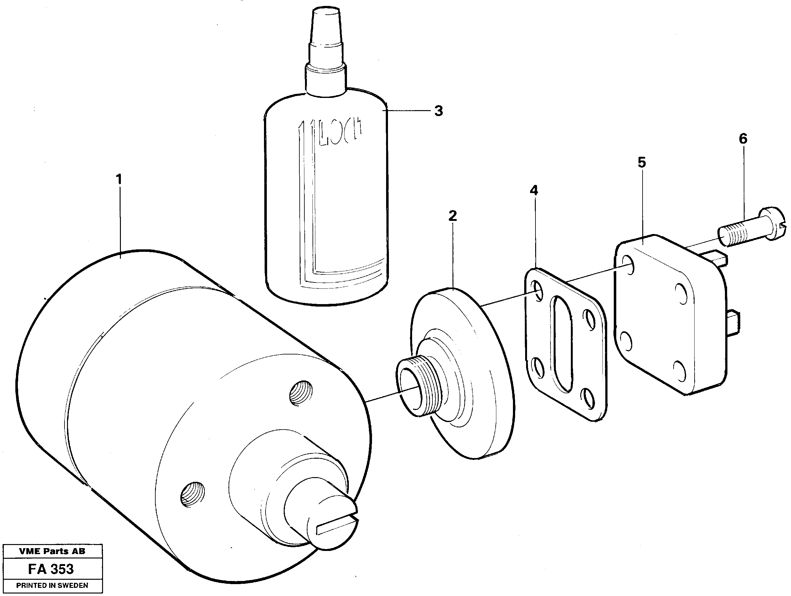 Potentiometer — volvo parts diagram