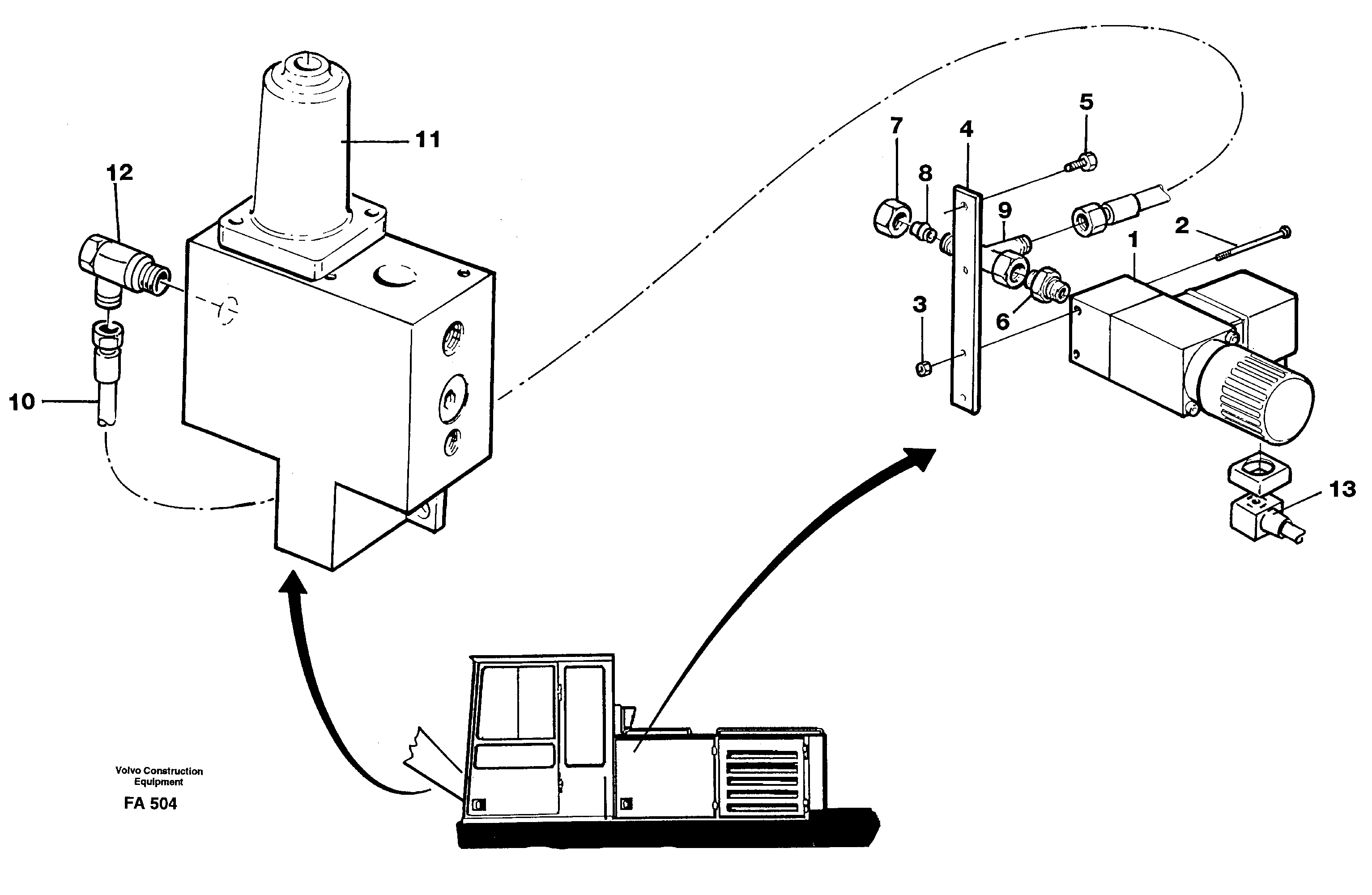 Overload protection  SER NO 4683- — volvo parts diagram