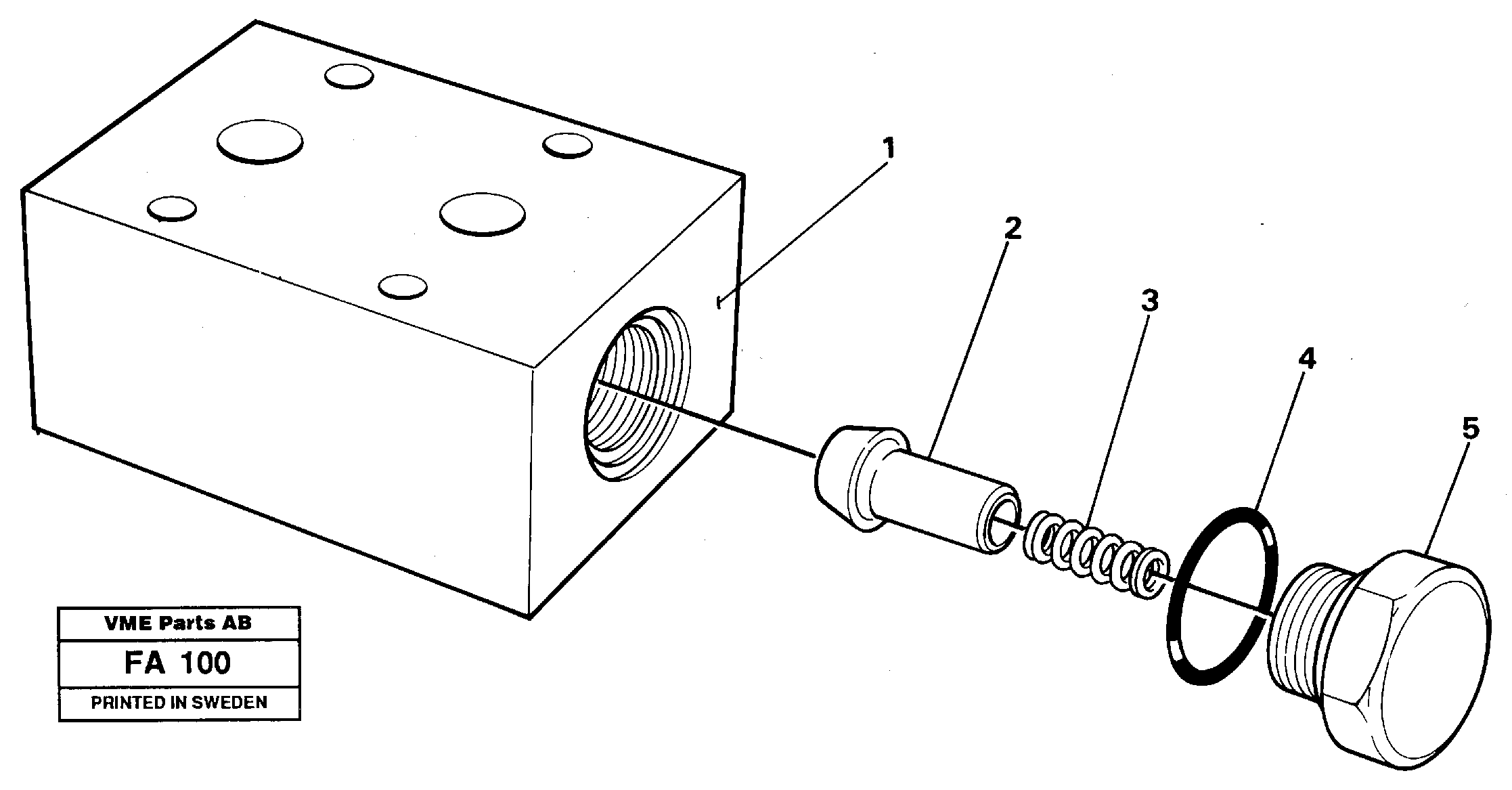 Anticavitation valve — volvo parts diagram