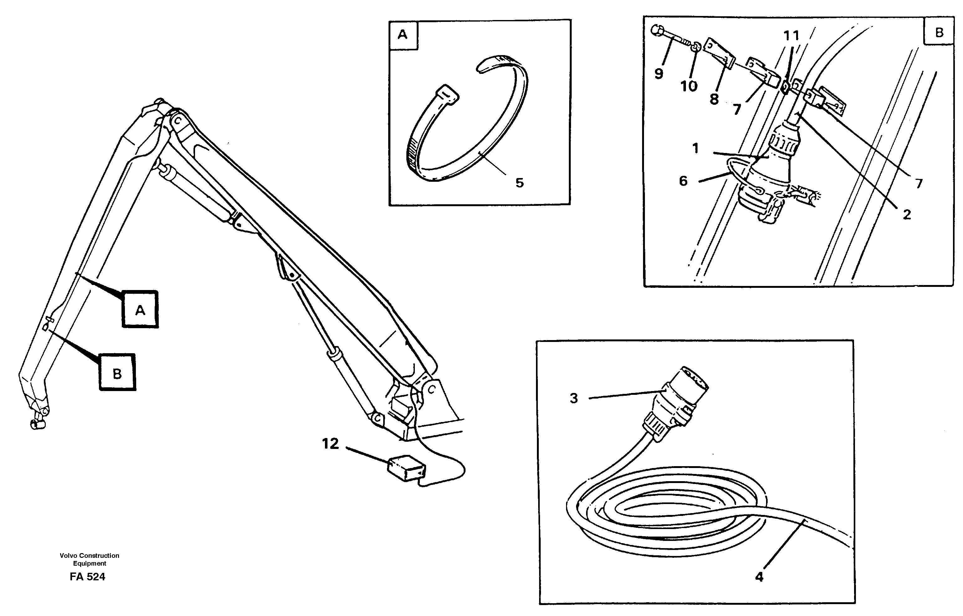 Magnet equipment Älmhult,electric installation on scrap handling equipment  14265072  SER NO 4549- — volvo parts diagram