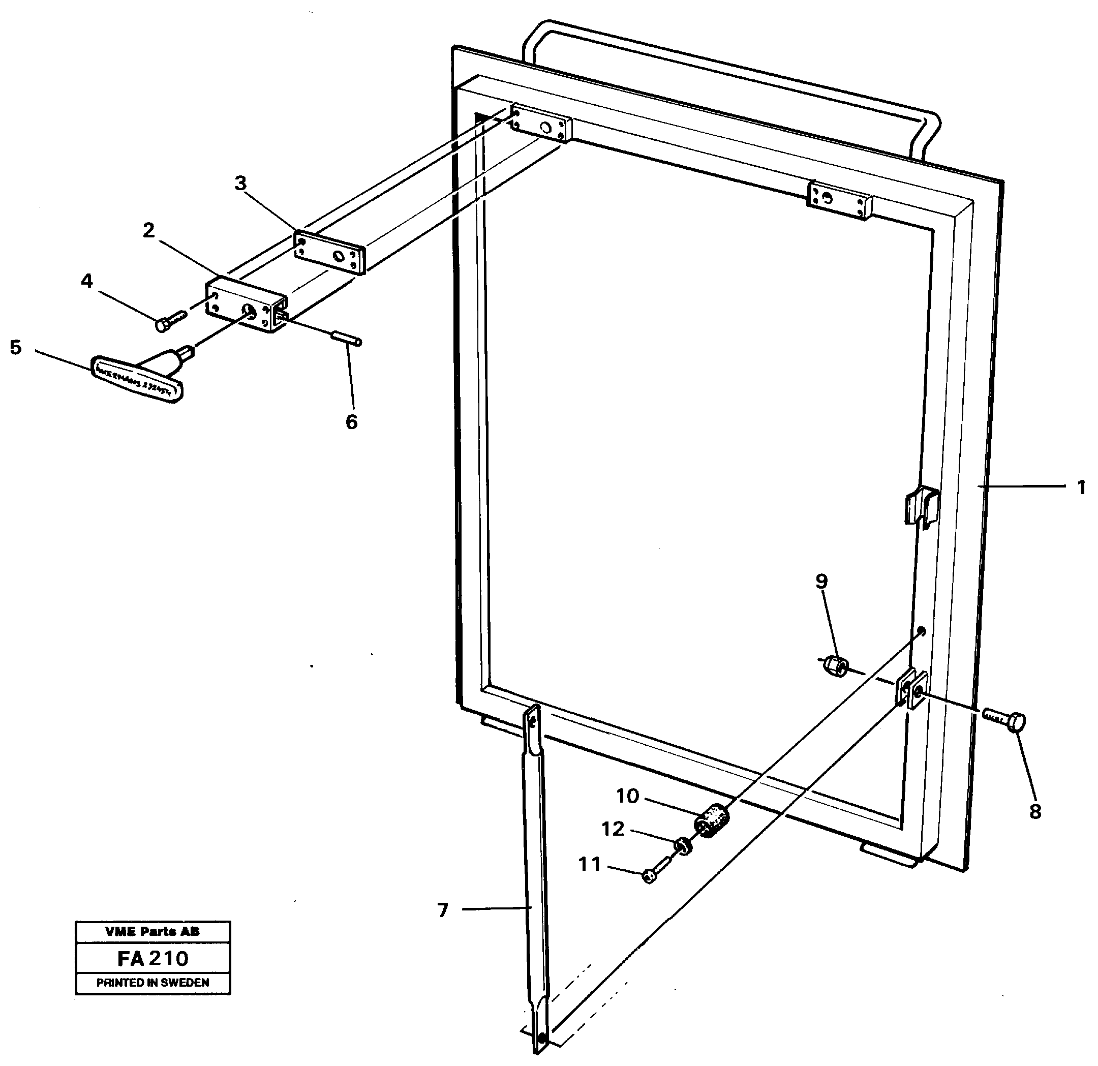 Hatch — volvo parts diagram