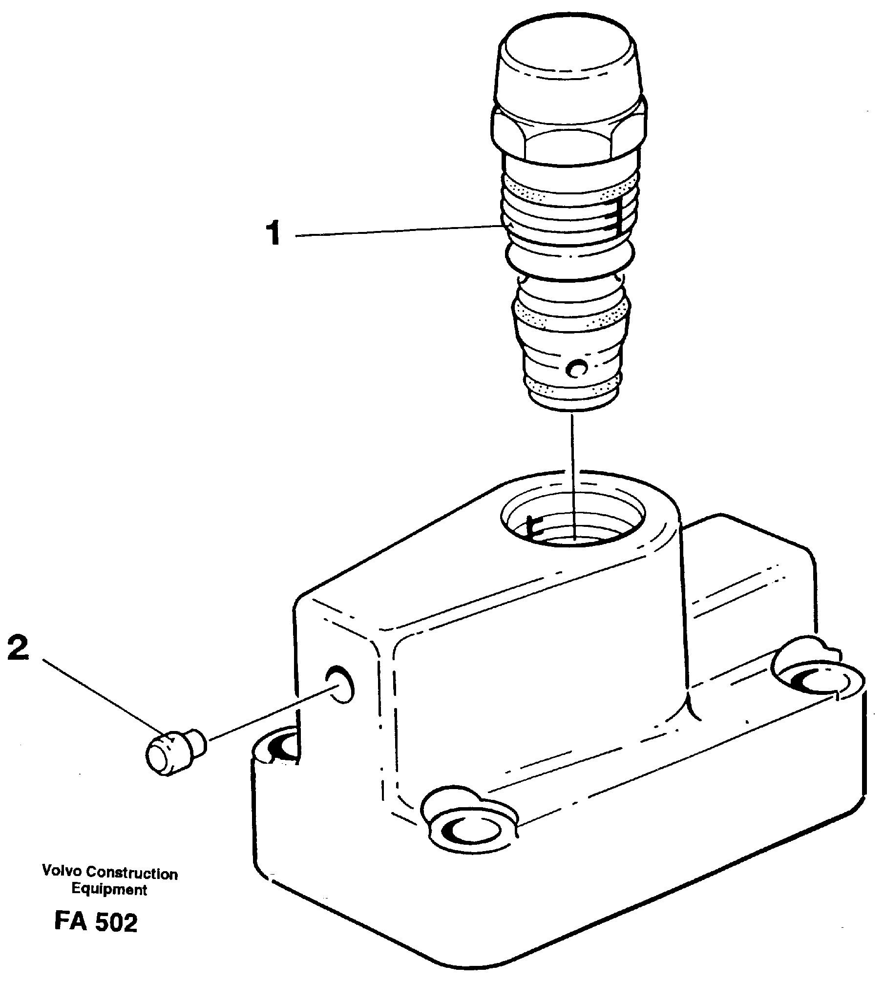 Pressure limiting valve — volvo parts diagram